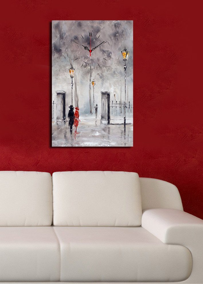 Wallity Wanduhr 100% SUEDE CANVAS, 45 x 70 T1601