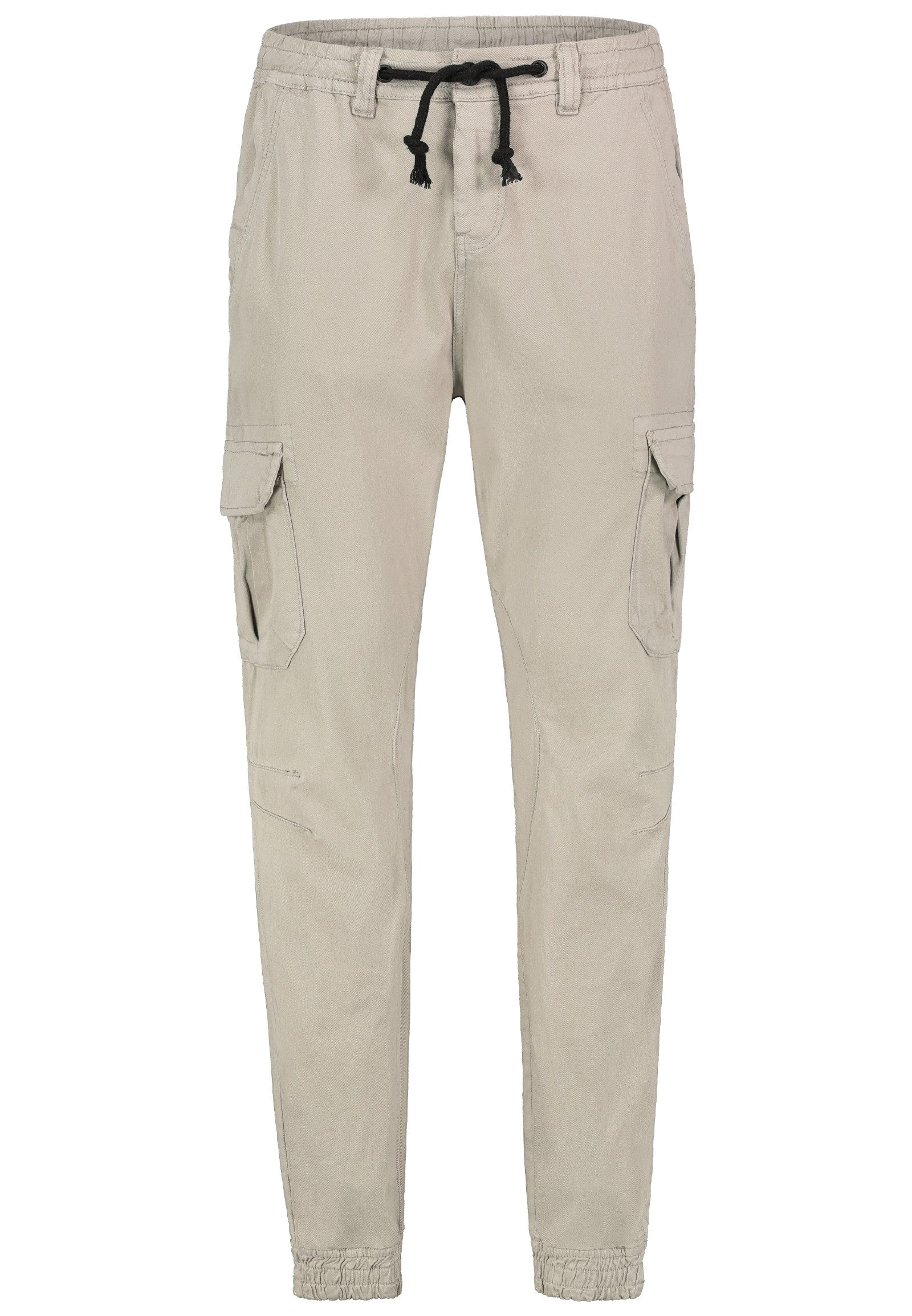 Cargohose mit elastischen Bündchen und Kordelzug
