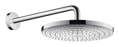 hansgrohe Kopfbrause Raindance Select S, Kopfbrause 300 2jet mit Brausearm - Chrom