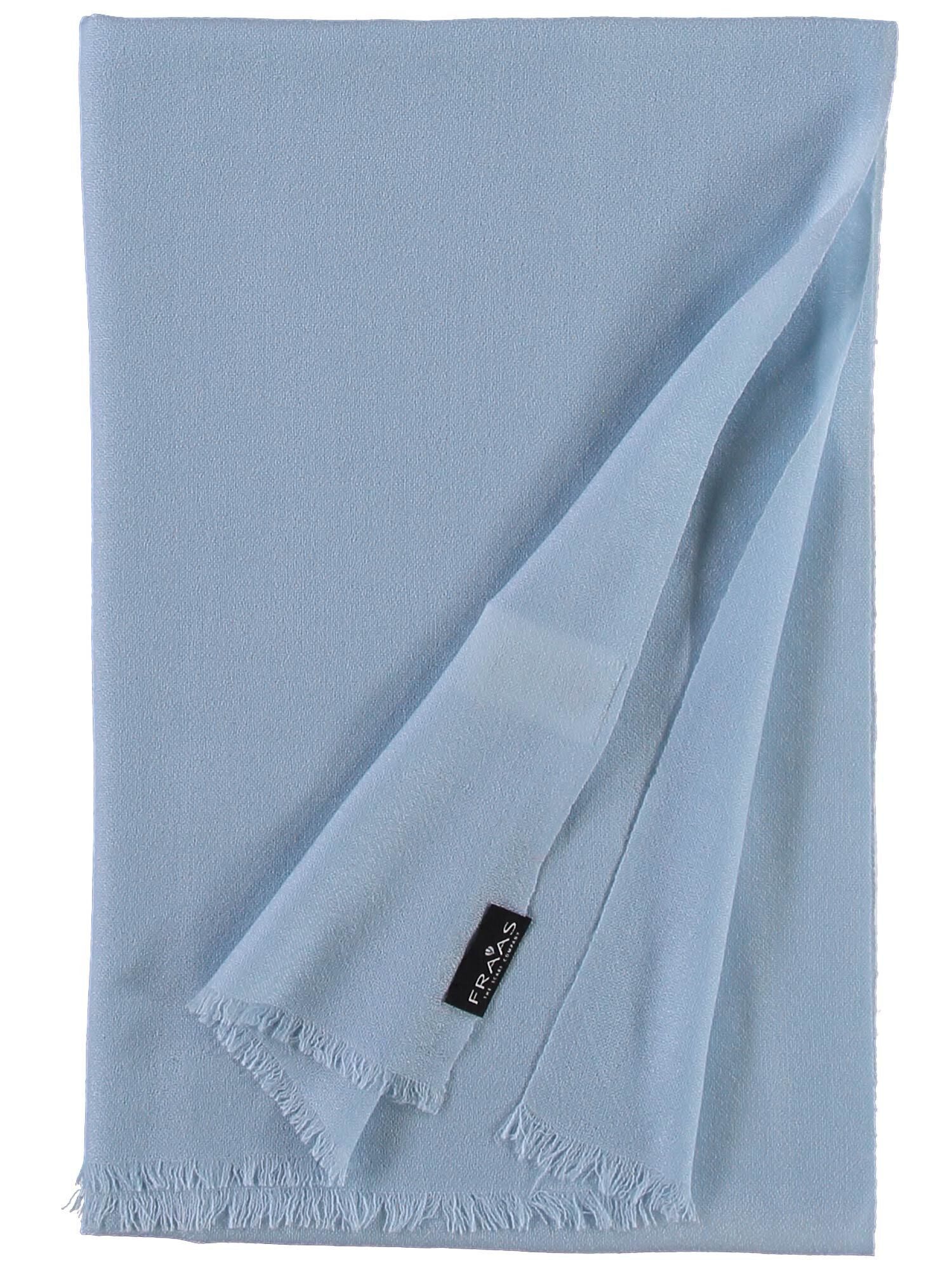 Fraas XXL-Schal Wollstola, (1, mit Schnittfransen)