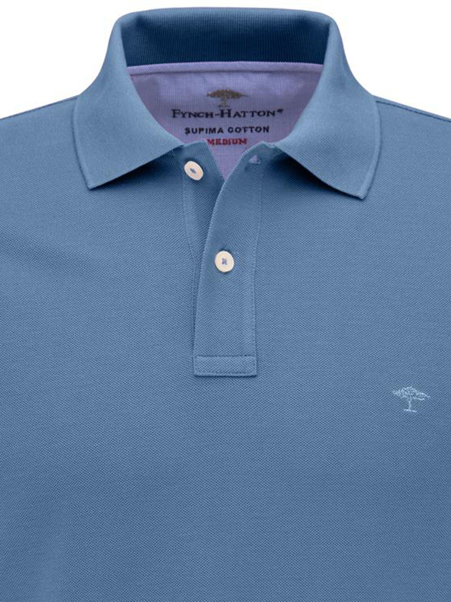 FYNCH-HATTON Poloshirt – Kurzarm Polo unifarben  günstig online kaufen
