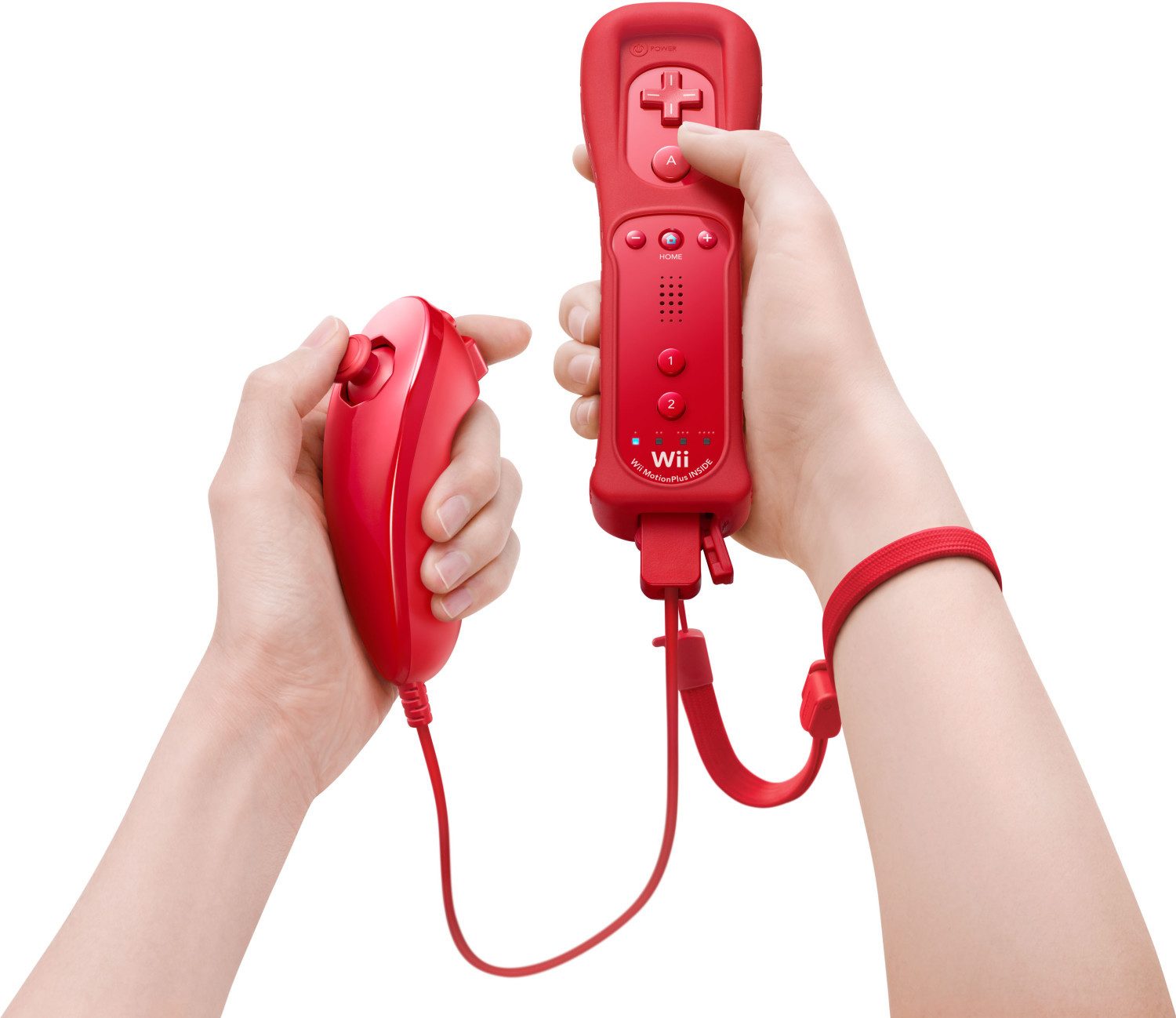 Nintendo Wii Mini [inkl. Remote Plus und Nunchuk] rot