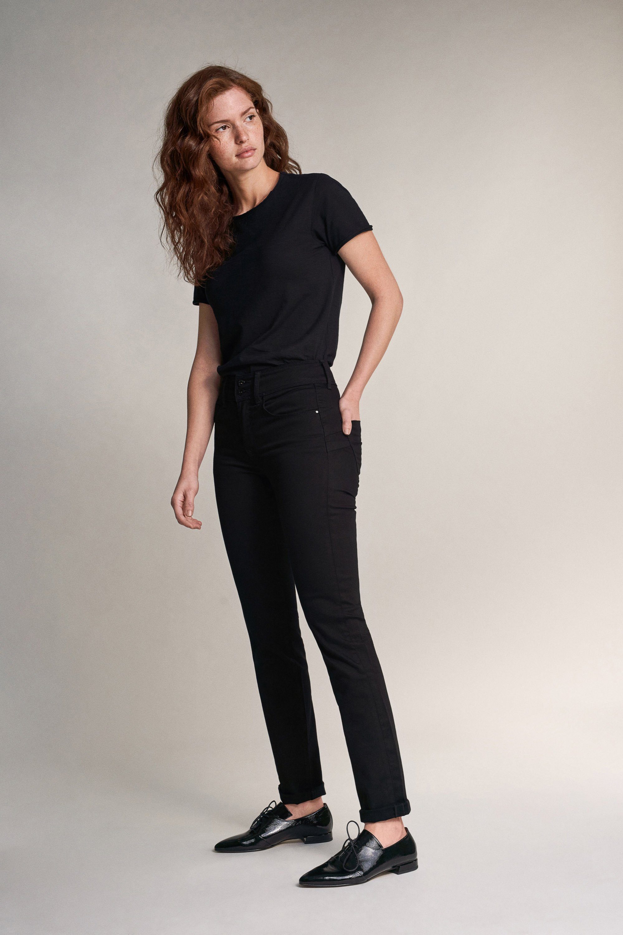 Salsa Stretch-Jeans SALSA JEANS SECRET PUSH IN SLIM FIT true black 123424.0000 21002023