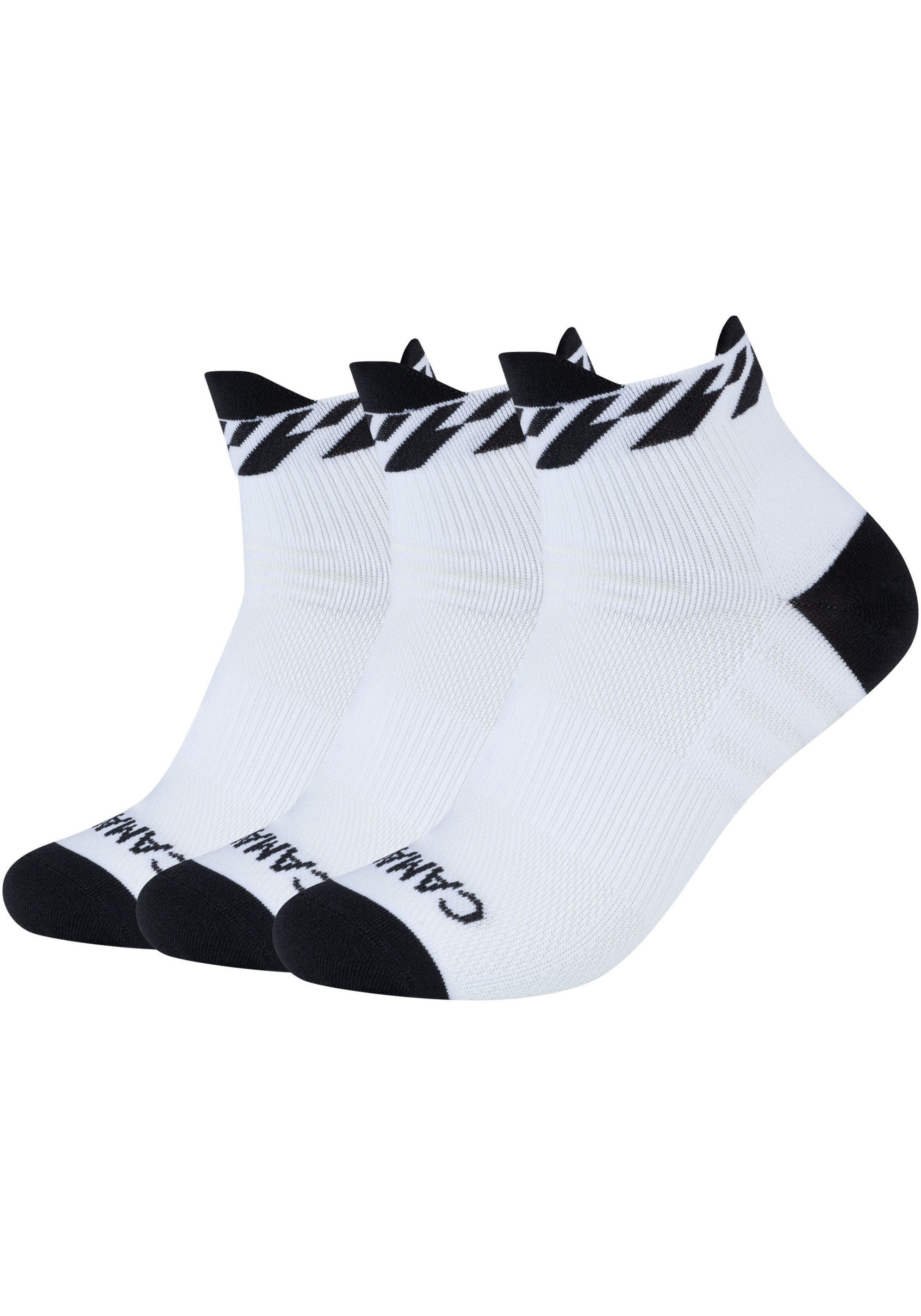 Camano Sportsocken function (3-Paar) mit kontrastfarbener Zehenpartie und F günstig online kaufen