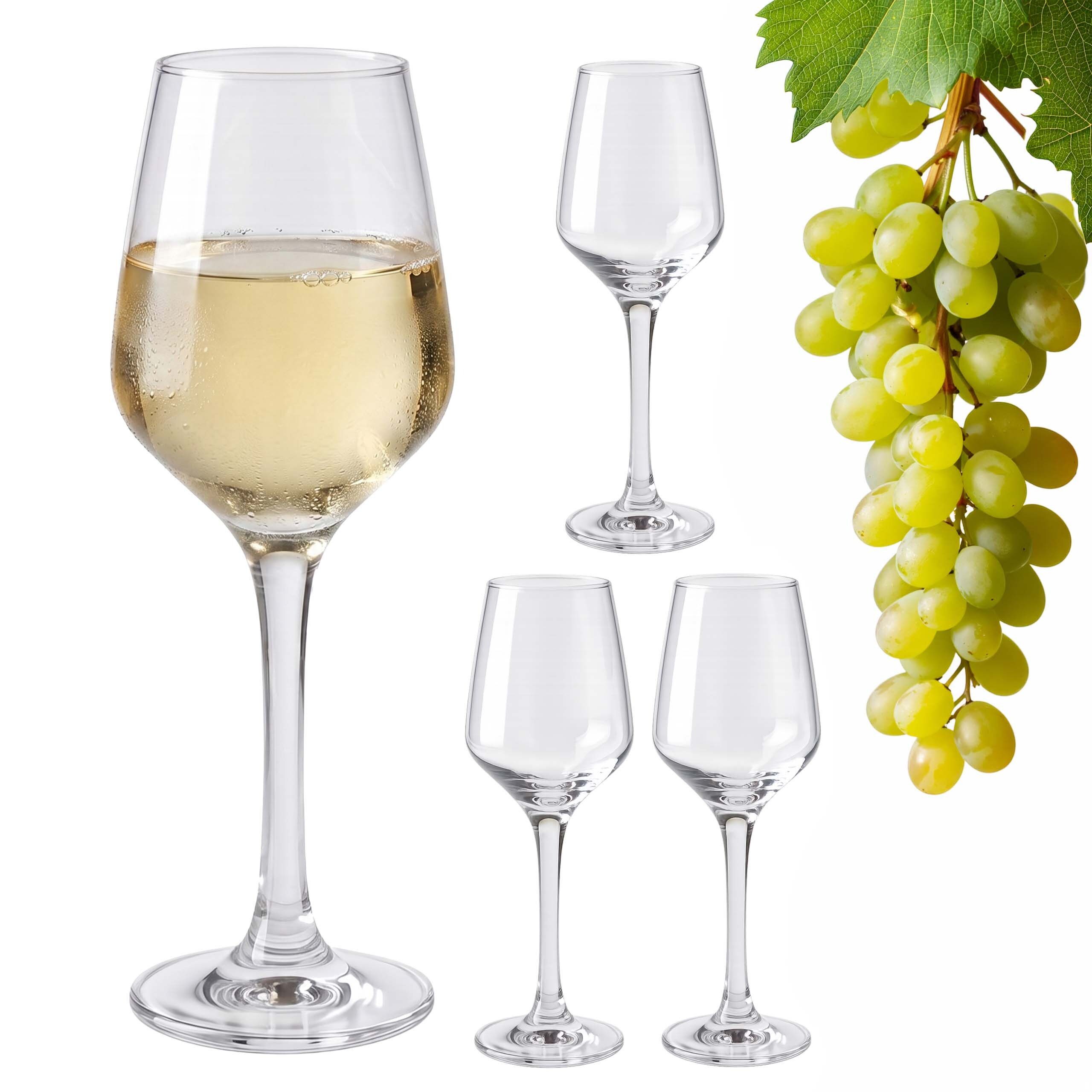relaxdays Weinglas Weingläser 4er Set, Glas