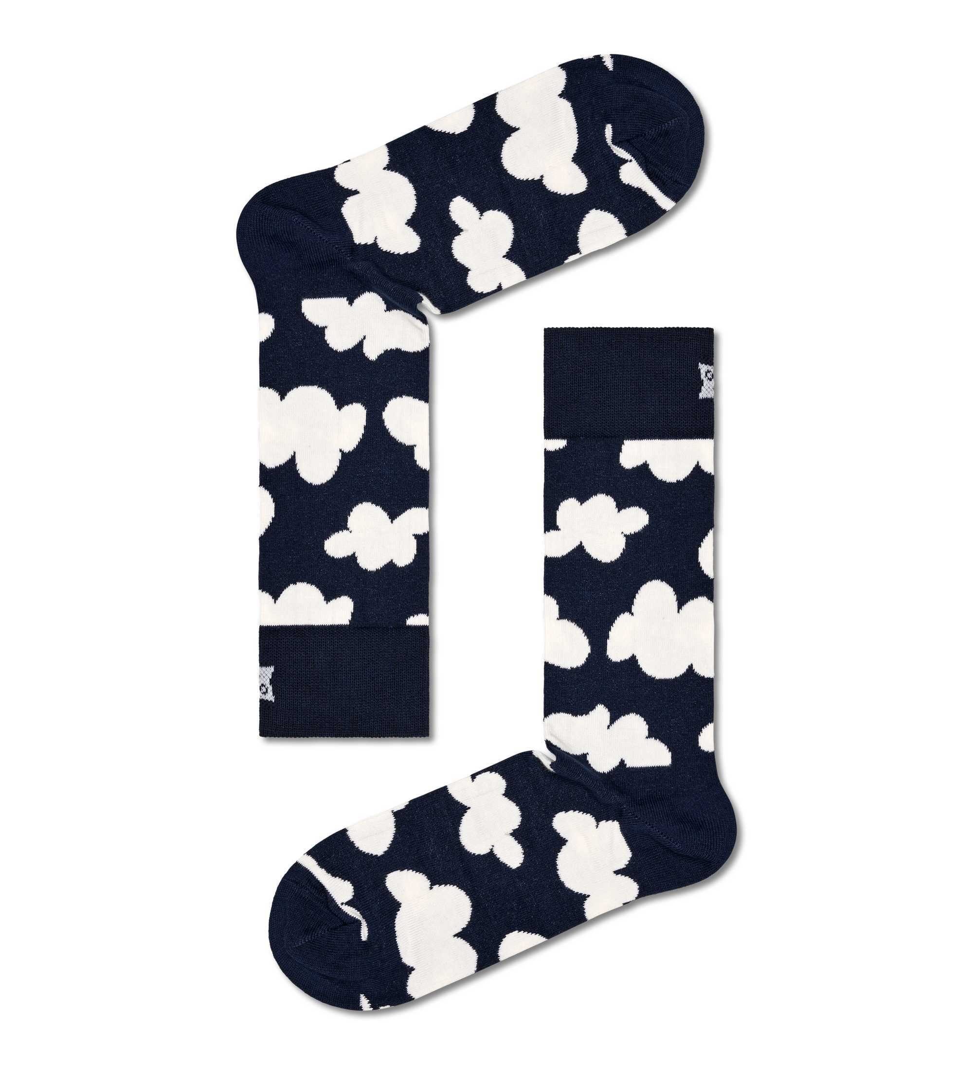 Socks Blues Happy Socken, 4er Moody Pack Geschenkbox Kurzsocken Unisex