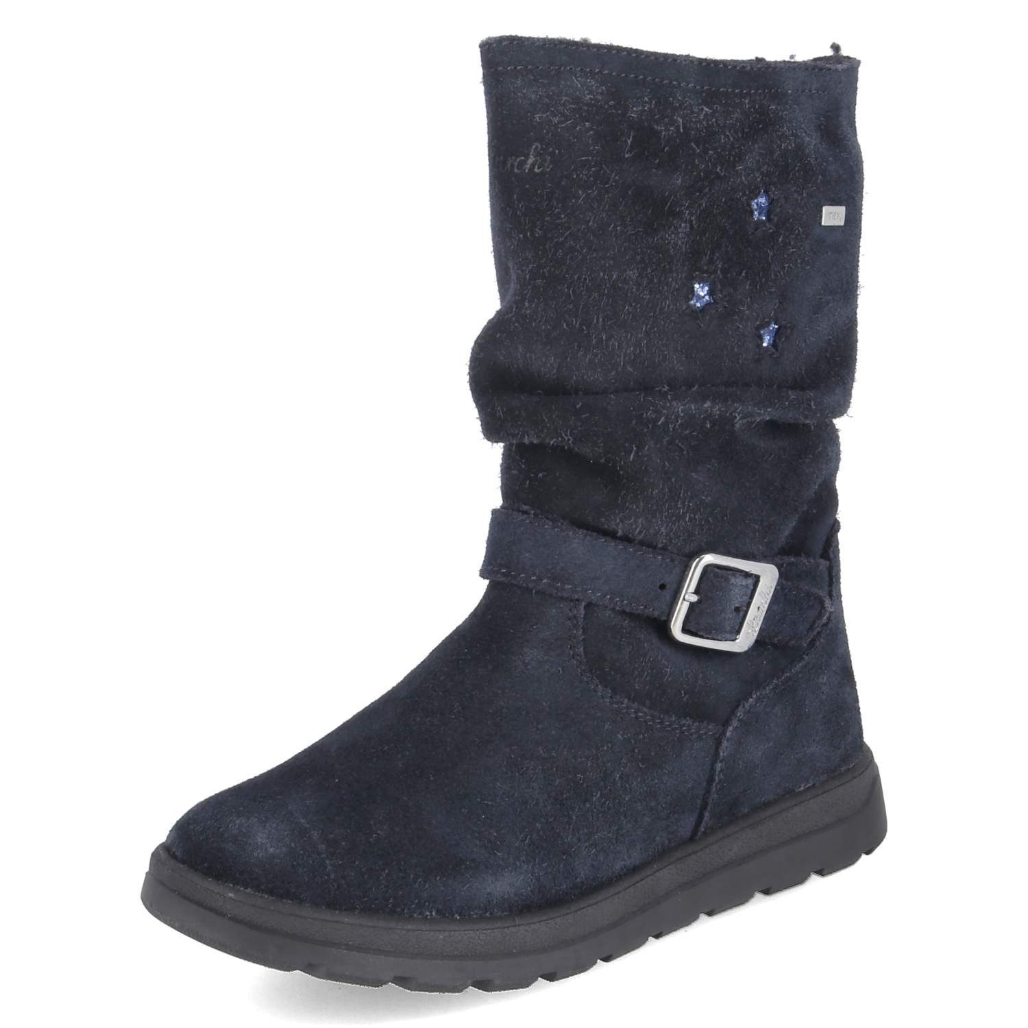 Lurchi Lurchi 84L9023005 00003 Unisex Rauleder blue Winterstiefel