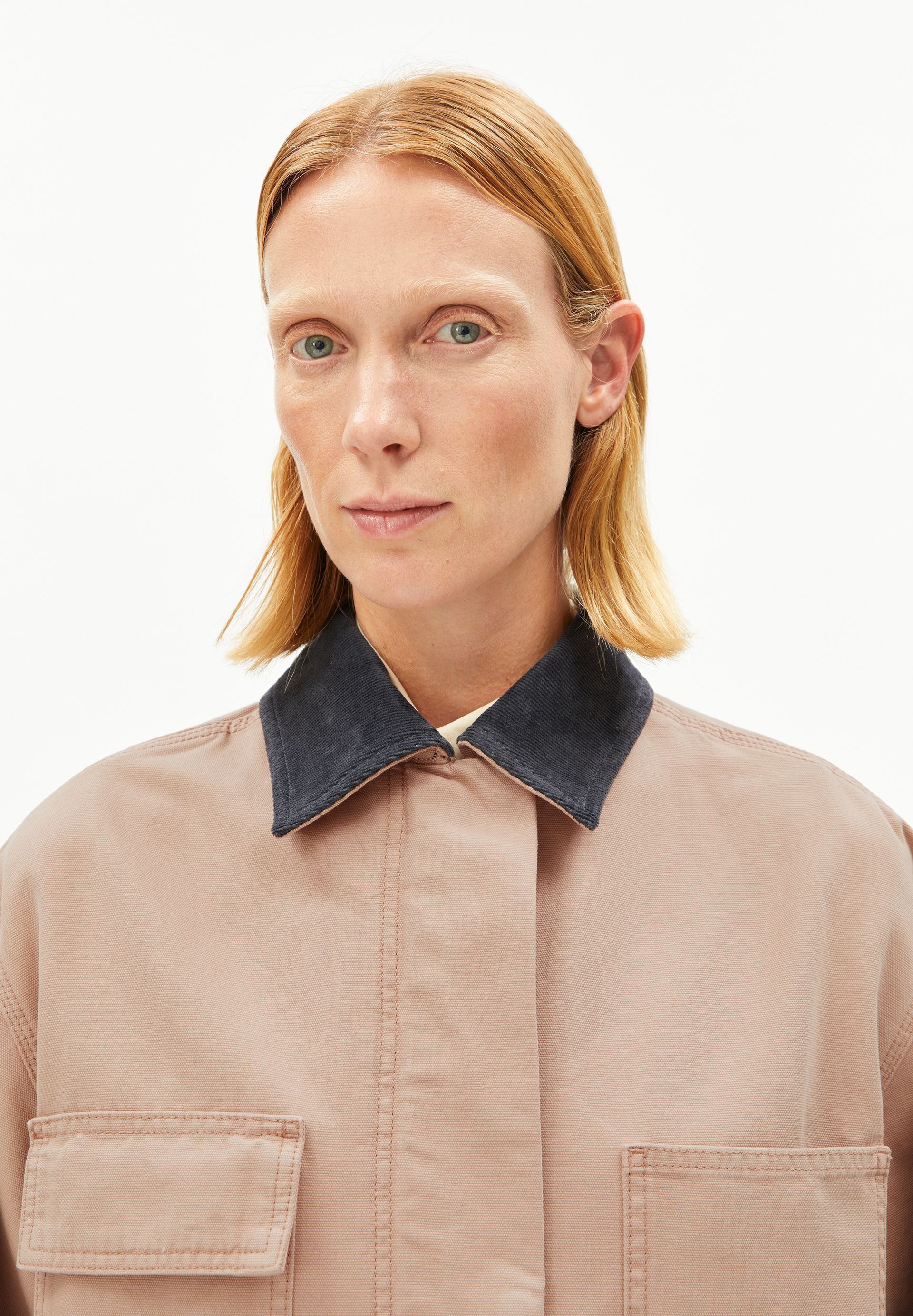 Armedangels Hemdjacke WORKWEAR CANVAS Overshirt aus Bio-Baumwolle Oversized Fit