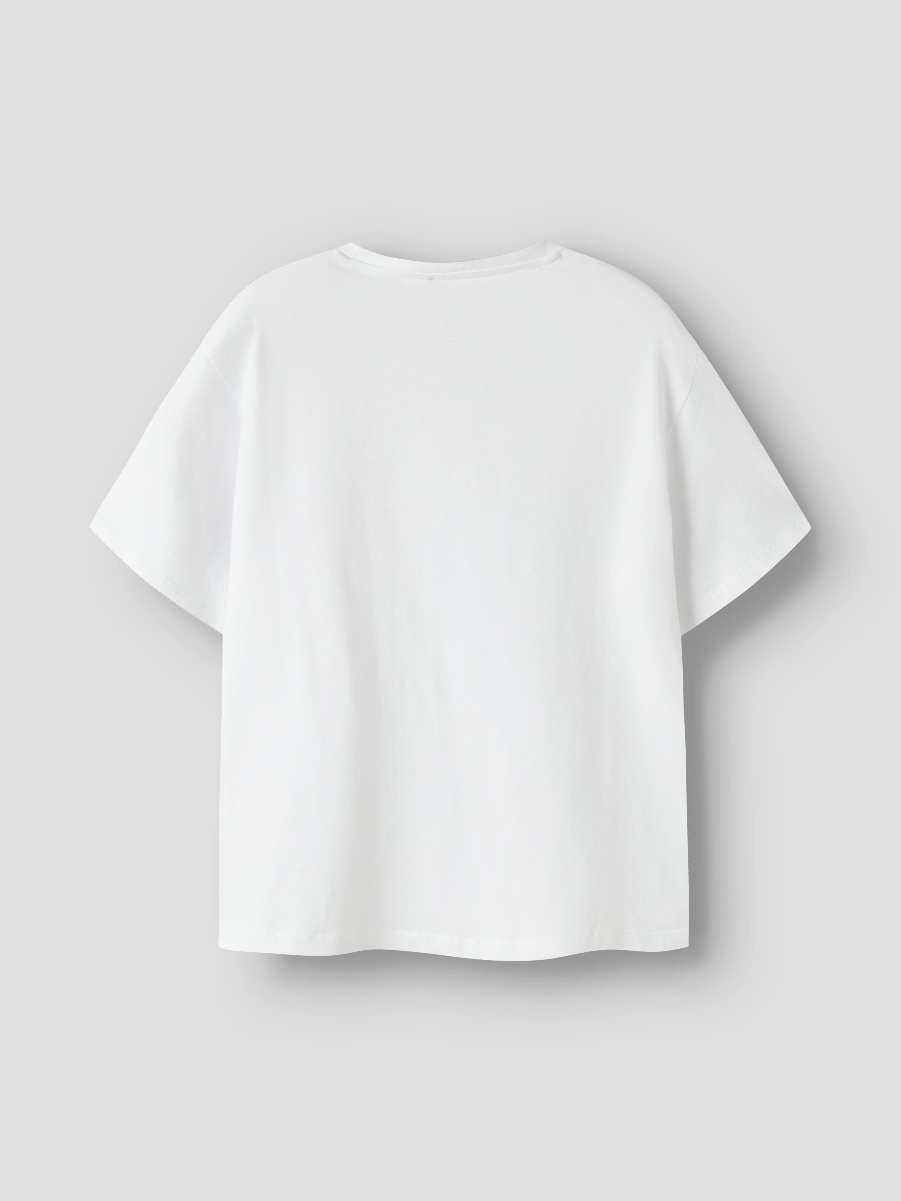 Name It T-Shirt NKMJULIX STITCH SS NREG TOP NOOS WDI Baumwollmischung, regular fit
