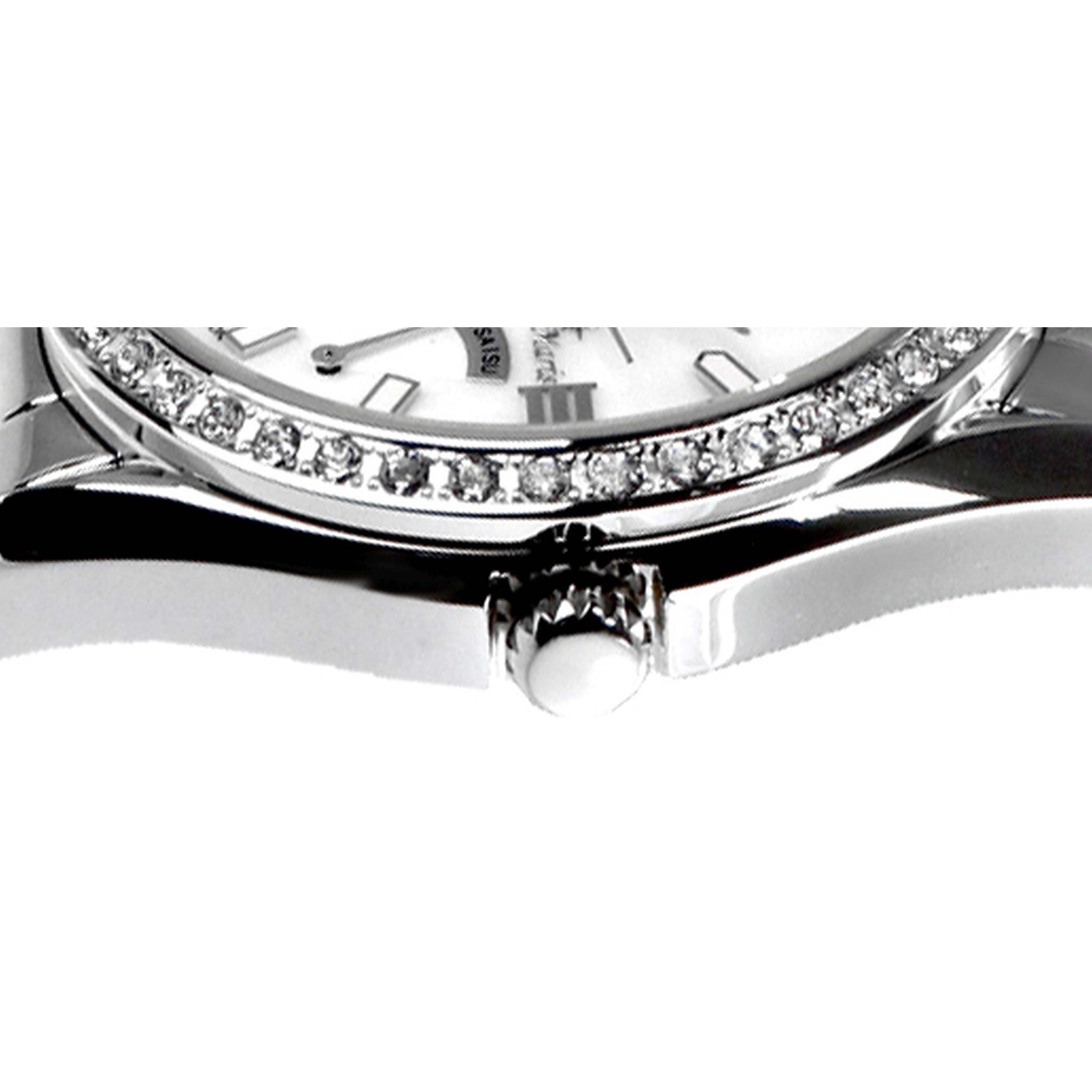 Maris Swarovsk und Diamanten mit Quarzuhr 9 Stella Stilvolle Damenuhr 45