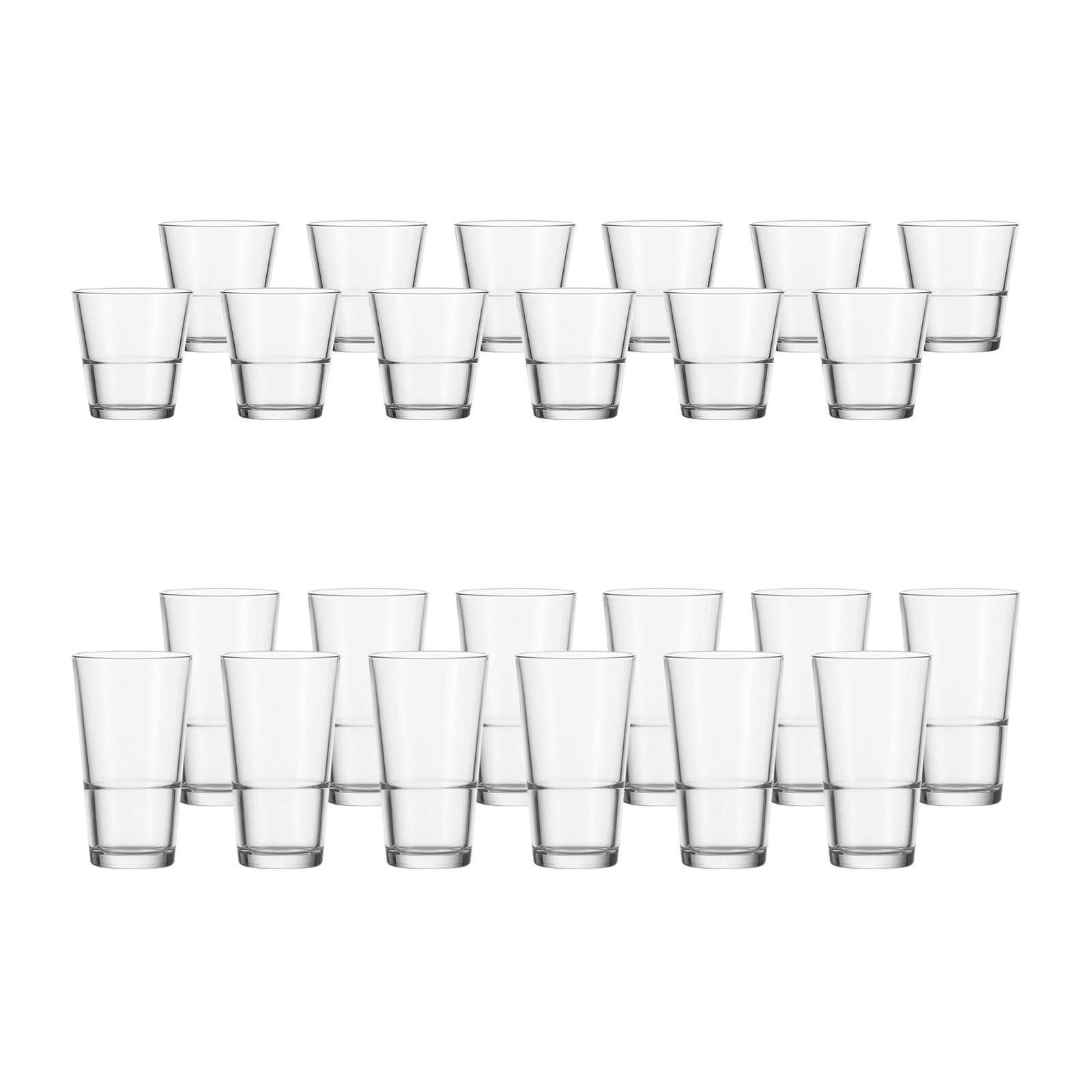 LEONARDO Glas Event Trinkglas Set 24er Set, 24-tlg., Glas