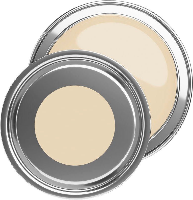 A.S. Création Wandfarbe Premium Innenwandfarbe PURO Tuchmatt smooth saffron, ideal für Wohnzimmer, Schlafzimmer, Flur und Küche, Farbwelt Orange