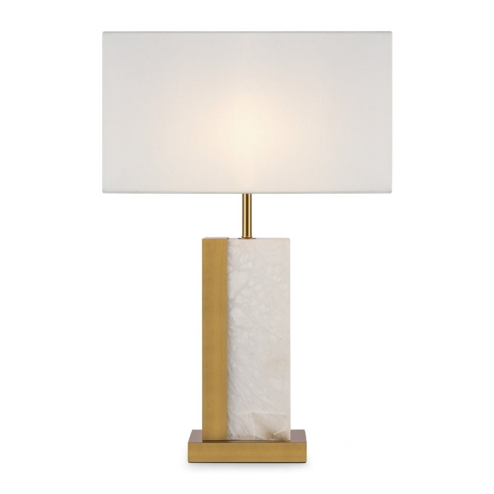 click-licht Tischleuchte Tischleuchte Bianco Weiß warmweiss, E27 eckig, und Nein, in enthalten: Tischleuchte, keine Tischlampe Angabe, Nachttischlampe, Gold Leuchtmittel