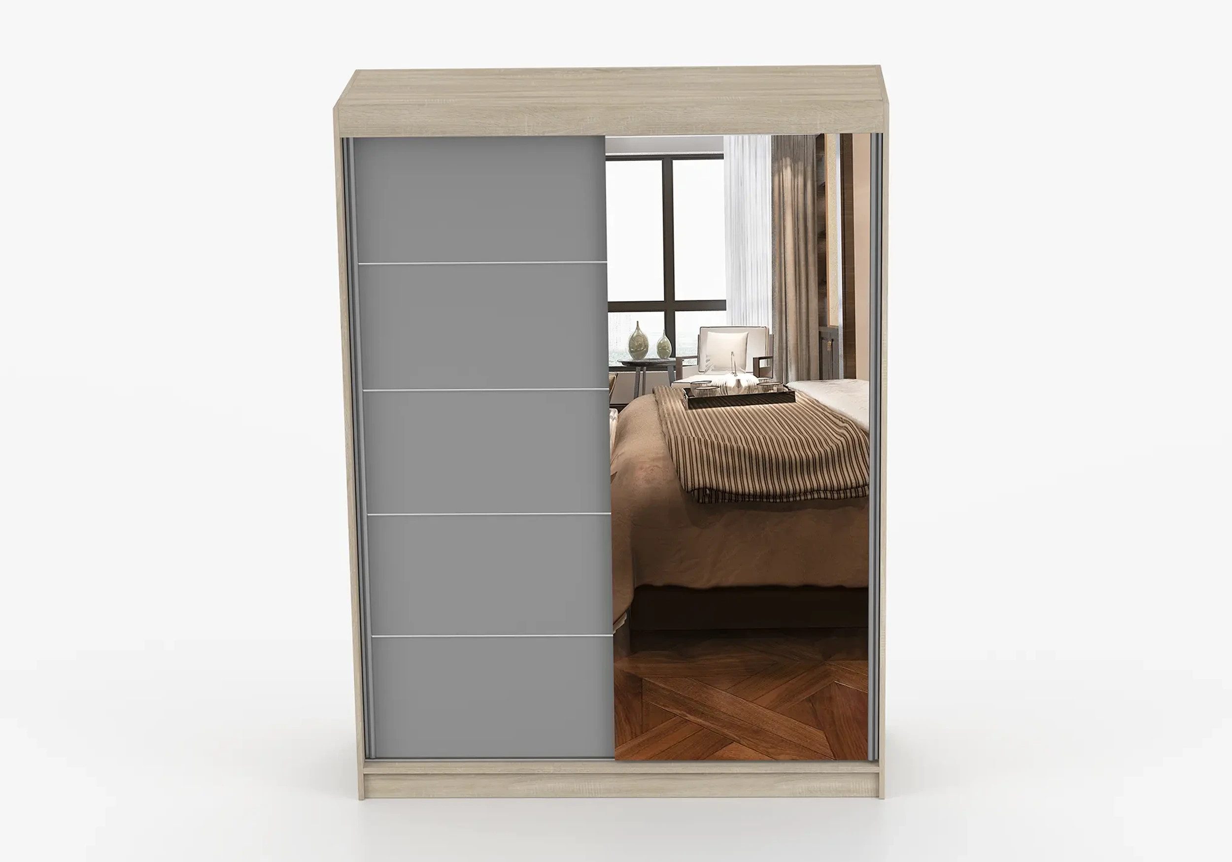 imoebel24 Schwebetürenschrank VISTA 05 150 cm günstig online kaufen