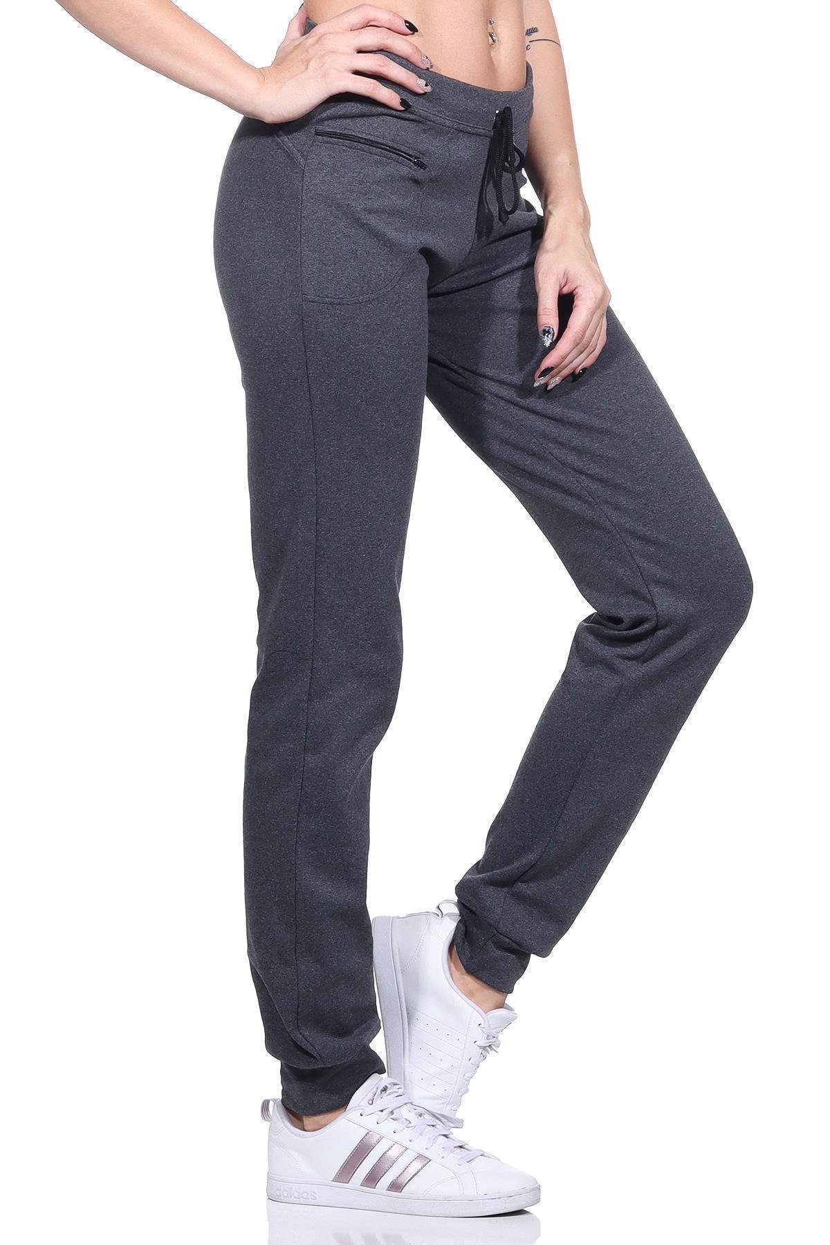 EloModa Jogginghose Damen Jogginghose lang Sport-Hose günstig online kaufen