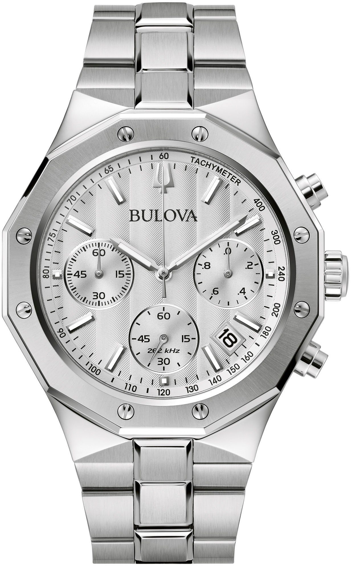 Bulova Chronograph 96B408, Armbanduhr, Quarzuhr, Herrenuhr