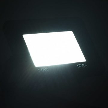 vidaXL Flutlichtstrahler LED-Fluter 20 W Kaltweiß