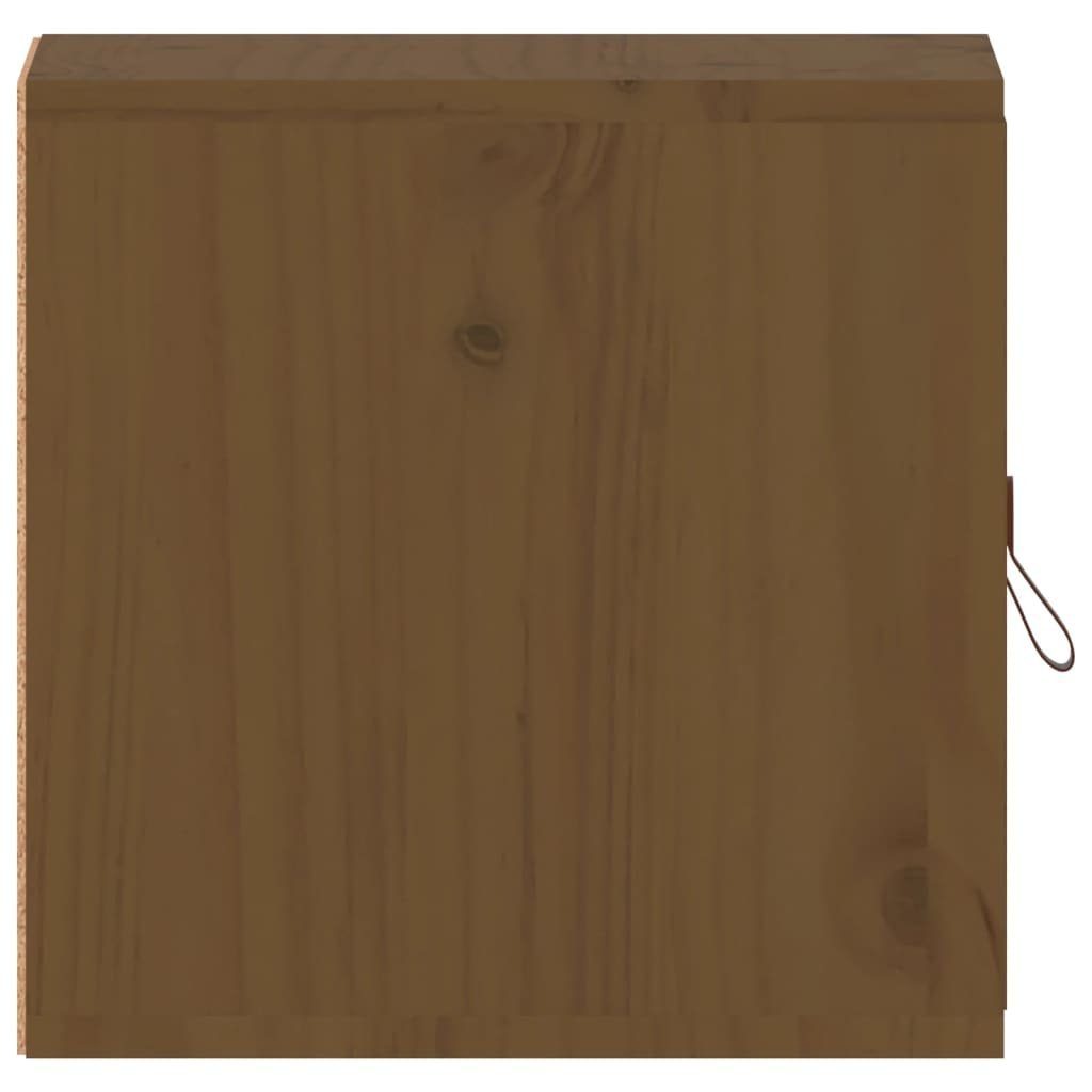 Wandregal cm Massivholz furnicato Kiefer Honigbraun 31,5x30x30 Wandschrank