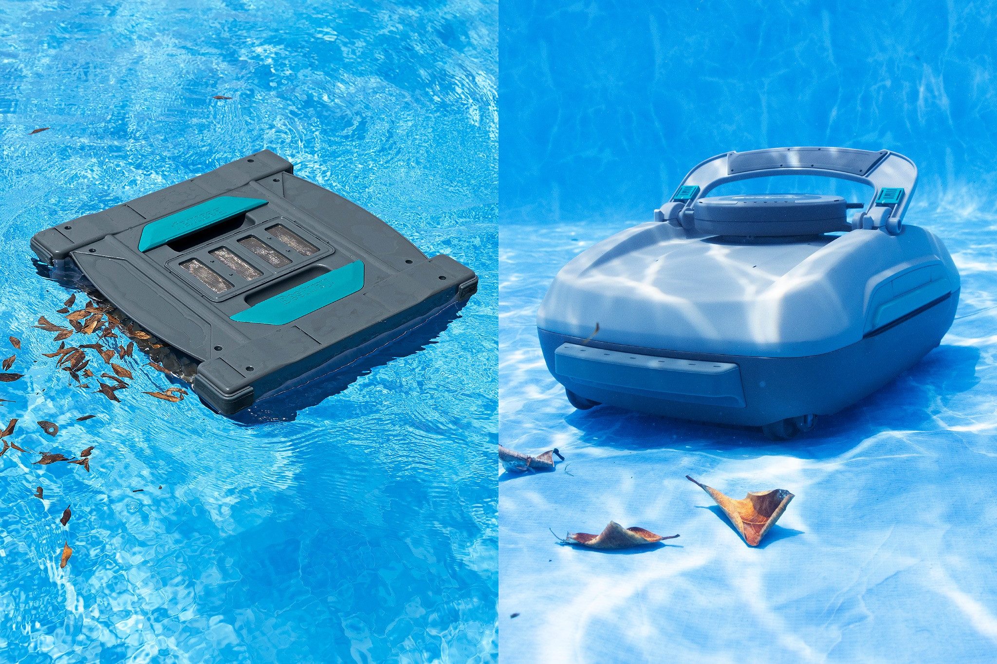 Bestway Poolroboter Auto Poolroboter Aquatronix G300 mit Oberflächenskimmer, für Reinigung von Poolboden und Wasseroberfläche
