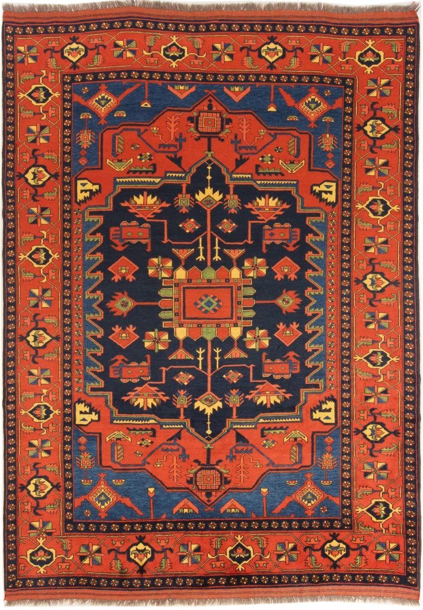 Orientteppich Afghan Mauri 206x288 Handgeknüpfter Orientteppich, Nain Trading, rechteckig, Höhe: 6 mm
