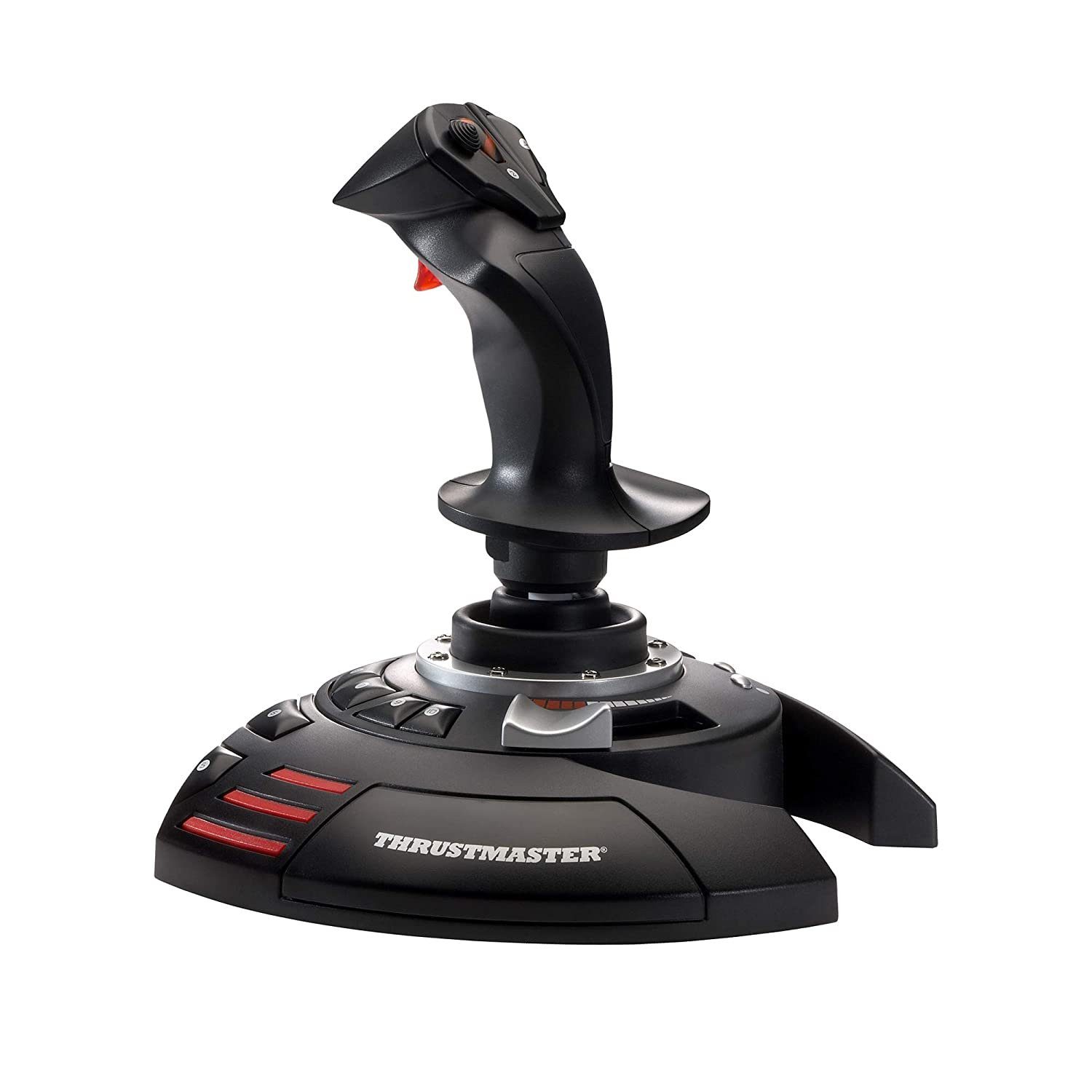 T.Flight Stick X Joystick, 12 Tasten, 4 Achsen, Joystick