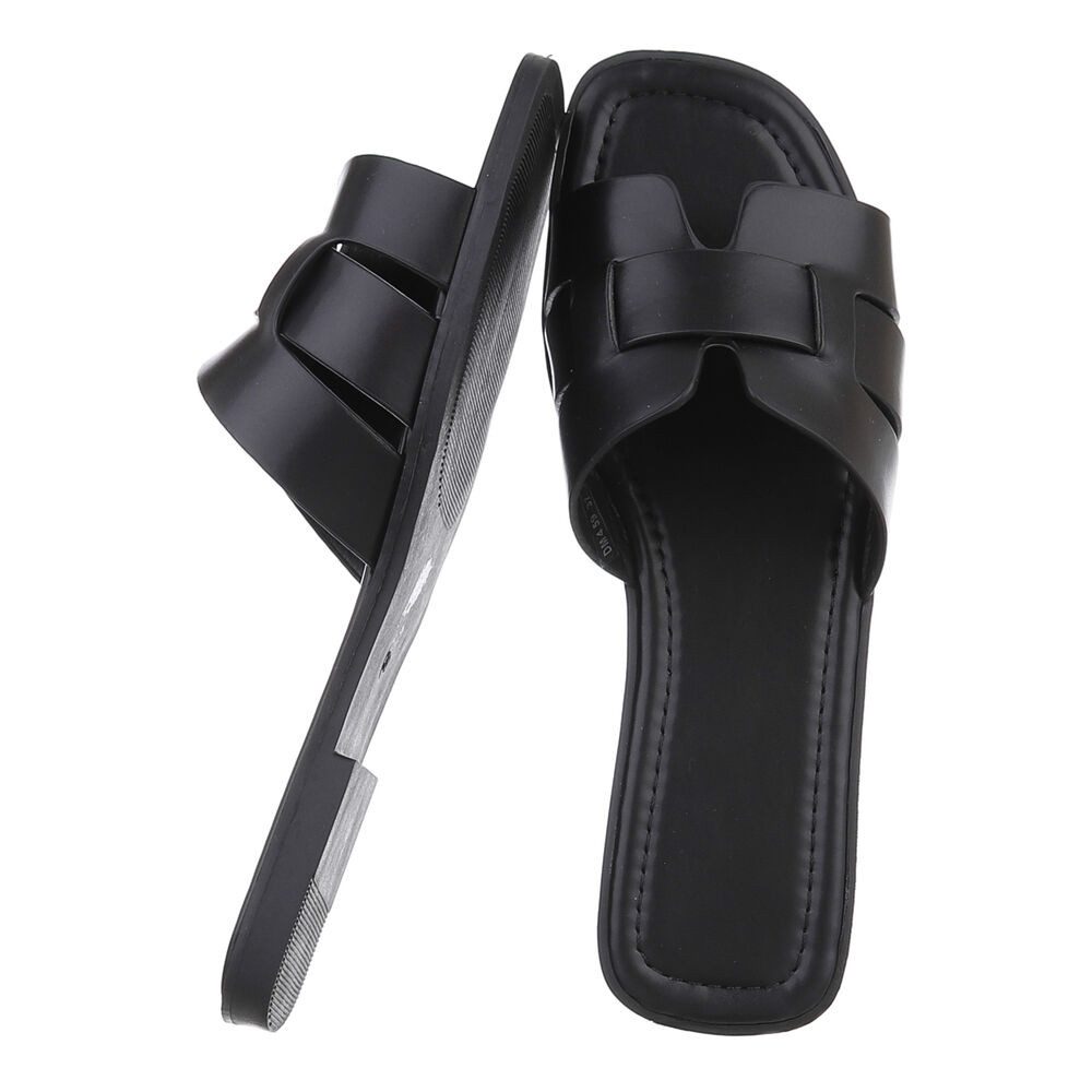 Ital-Design Moderne Sandalen für Freizeit und Sommervergnügen Pantolette (8 günstig online kaufen