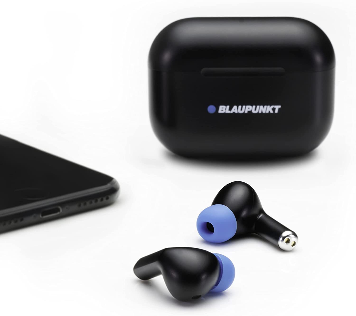 Blaupunkt TWS 20 In-Ear-Kopfhörer (Google-Assistant, Siri, Bluetooth) schwarz