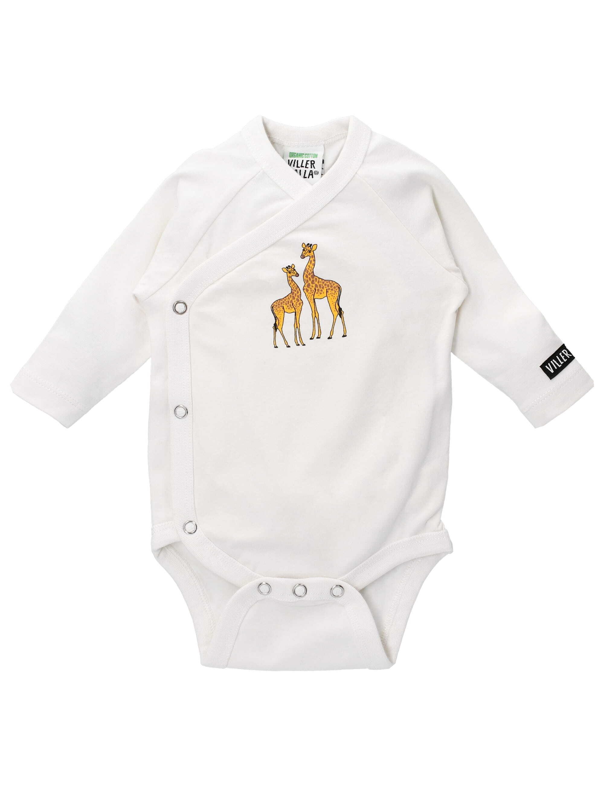 Villervalla Body Wickelbody Giraffe (1tlg) 95 Baumwolle, 5 Elasthan