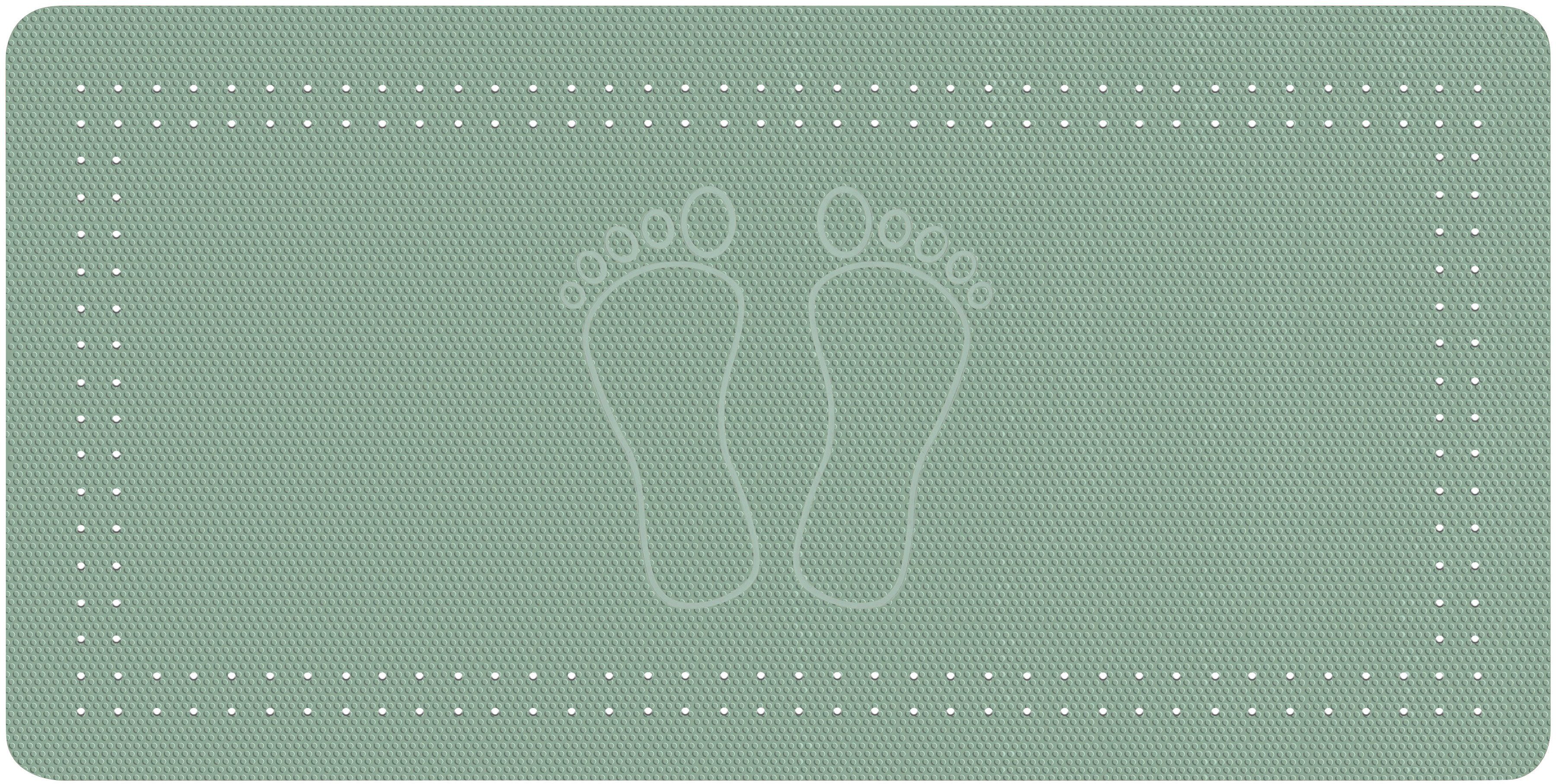 Kleine Wolke Wanneneinlage Foot, B: 36 cm, L: 72 cm