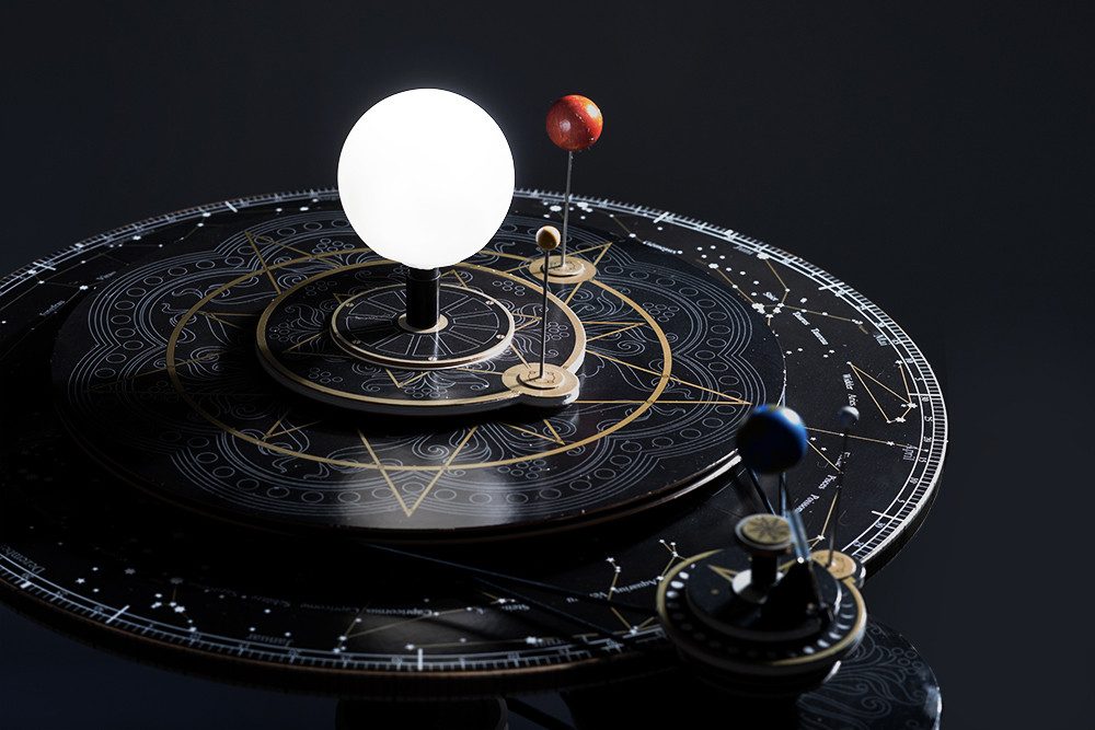 Astromedia Experimentierkasten Kopernikus-Planetarium, (Bausatz, 1-tlg), Mint-Förderung