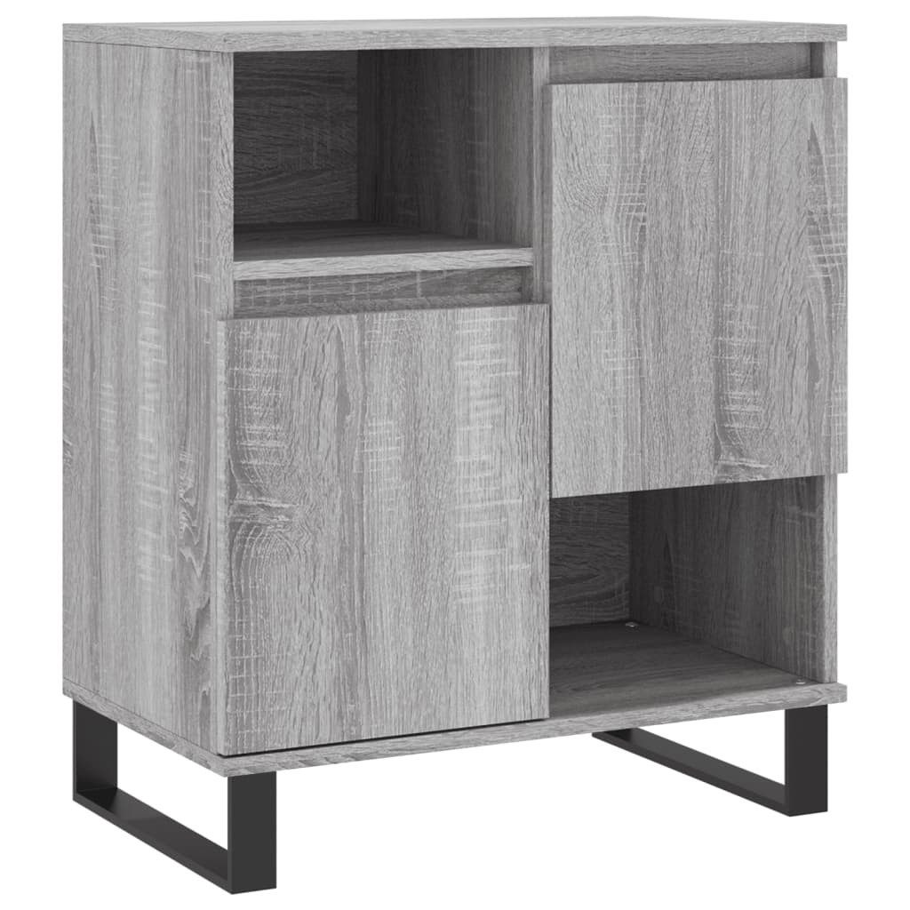 vidaXL Sideboard Sideboard Grau Sonoma 60x35x70 günstig online kaufen