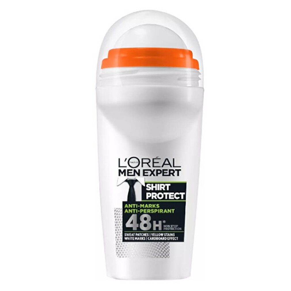 L'Oreal Deutschland Deo-Roller Men Expert Shirt Protect antiperspirant Roll-On 50 ml