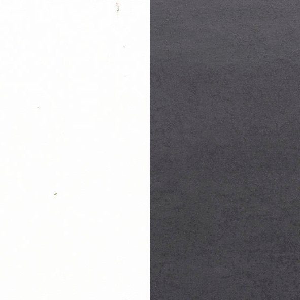 160 Bartisch, in schwarzstahl/weiß 140 (Breite matt 120, cm) oder Mäusbacher X-Form Gestell