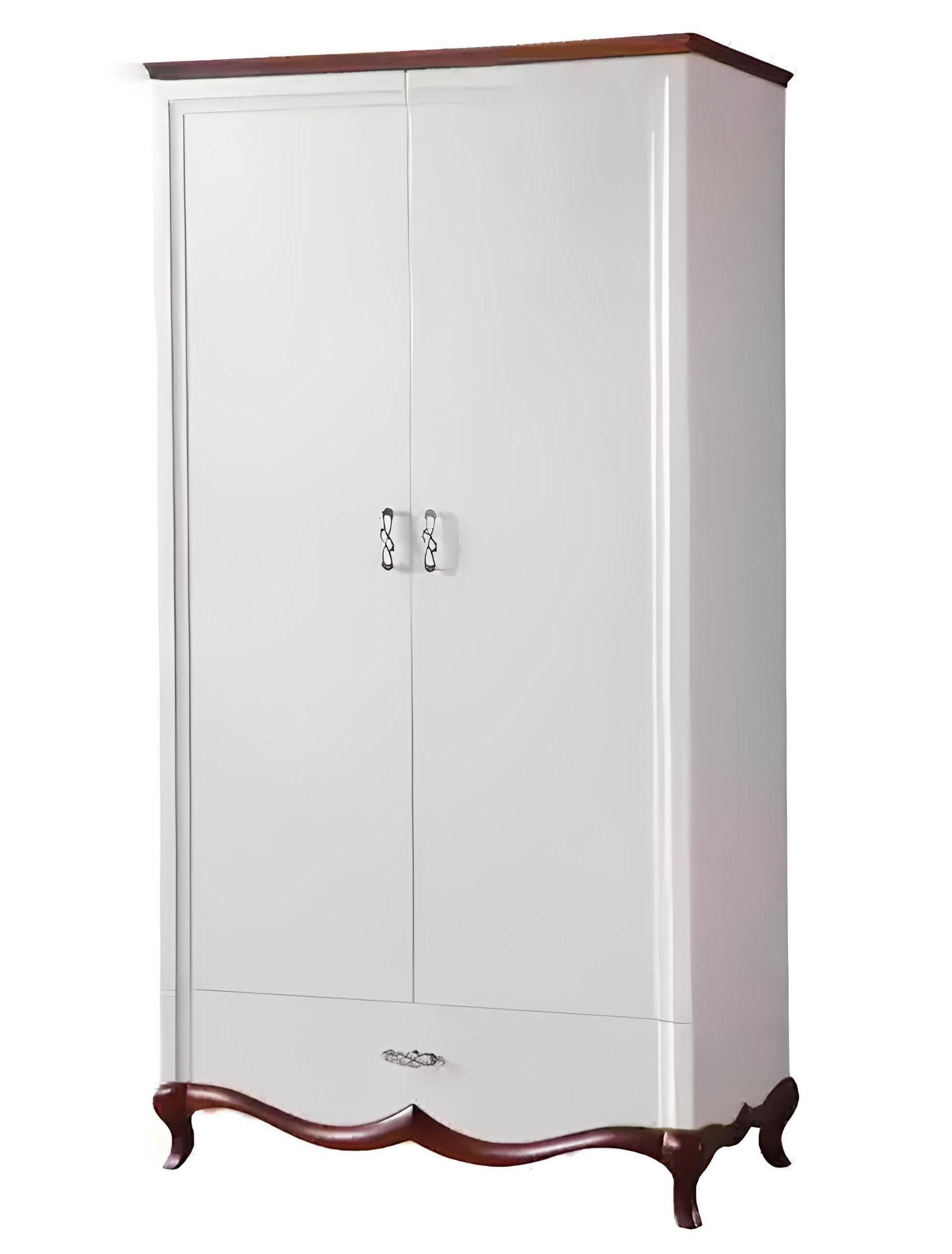 Kleiderschrank Holzschrank für Kleidung und Aufbewahrung im Schlafzimmer