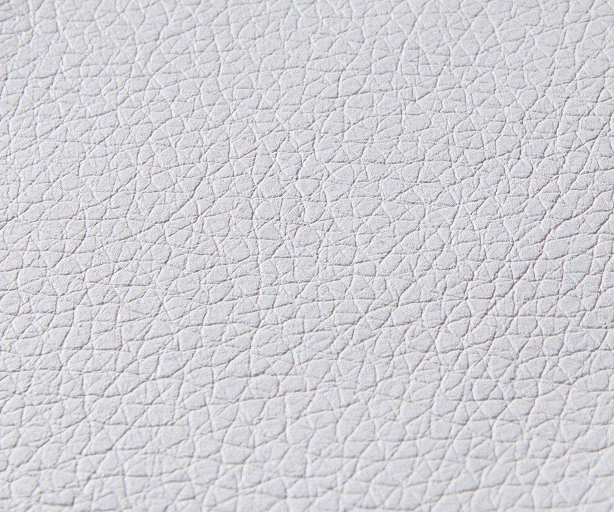 DELIFE Wohnlandschaft Clovis, XXL Weiss Schwarz mit Hocker u. Armlehne Ottomane Links