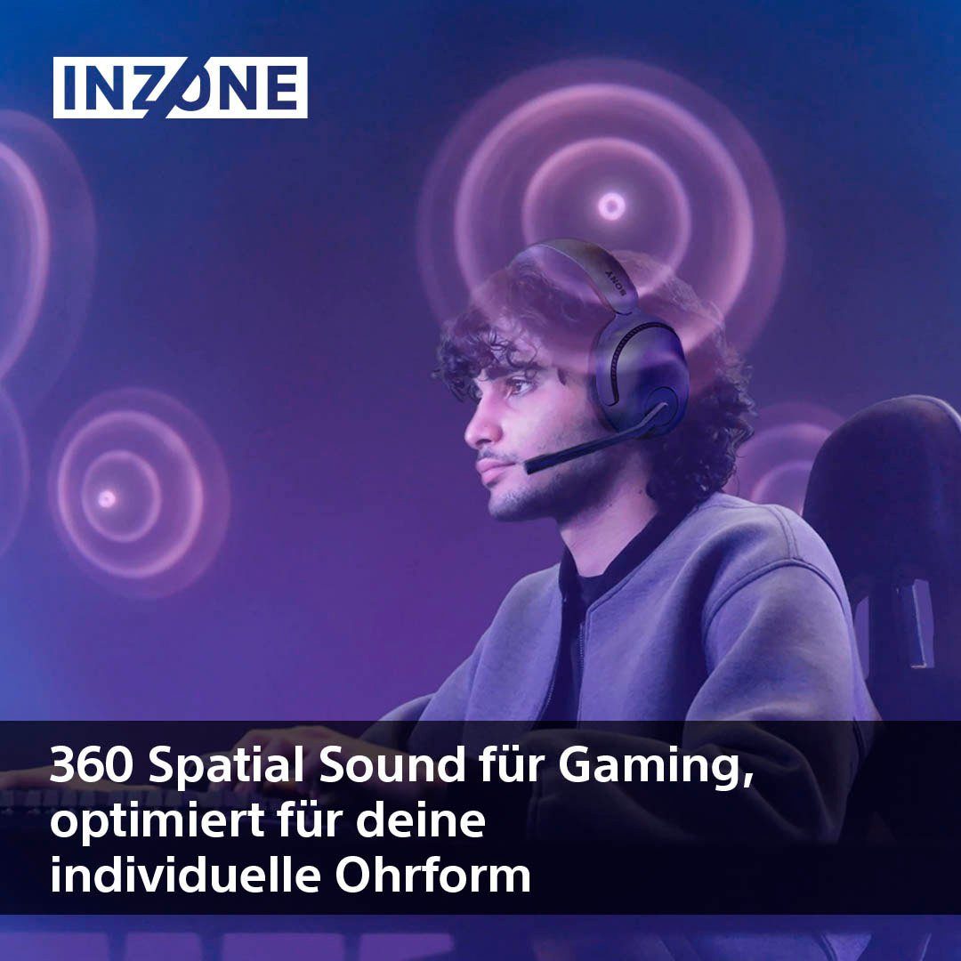 Sony INZONE H5 Gaming-Headset (Rauschunterdrückung, Bluetooth, 360 SpatialSound, 28Std Akkulaufzeit, geringe Latenz, Mic mit AI) – Bild 3 von 5