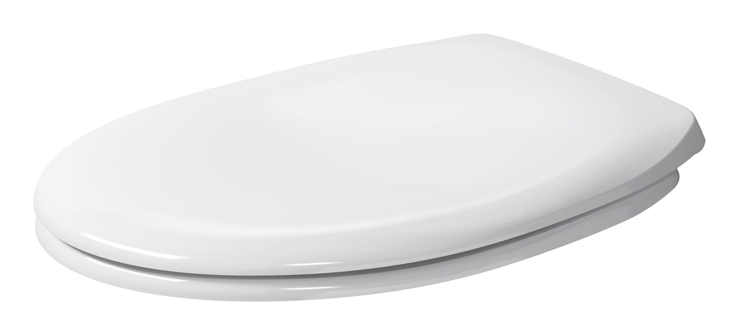 Duravit WC-Sitz Universal, Ohne Absenkautomatik 376 x 446 mm - Pergamon Hochglanz