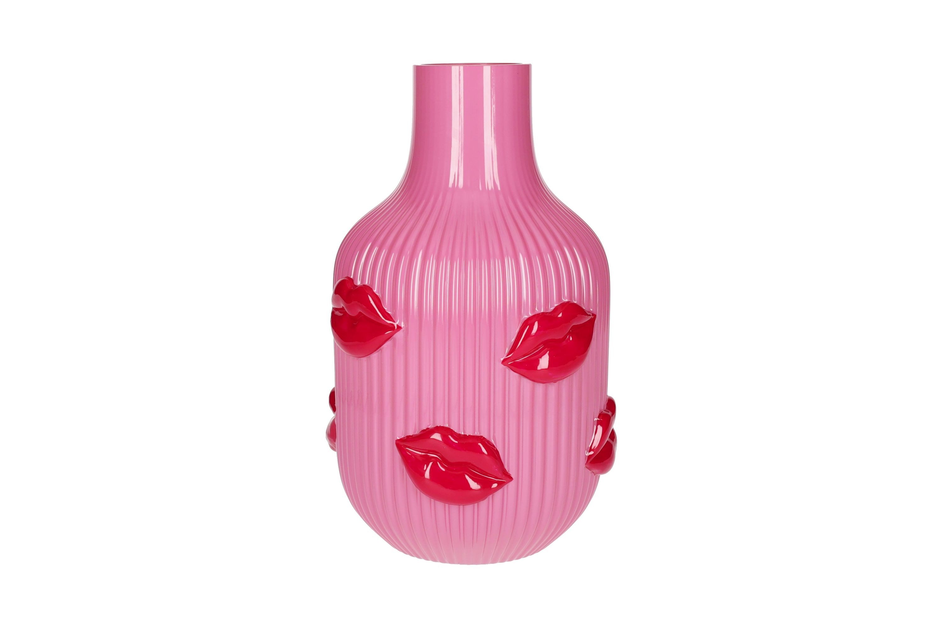 Giftcompany Dekovase L'amour Vase Lippen rosa 25cm (Vasen) günstig online kaufen
