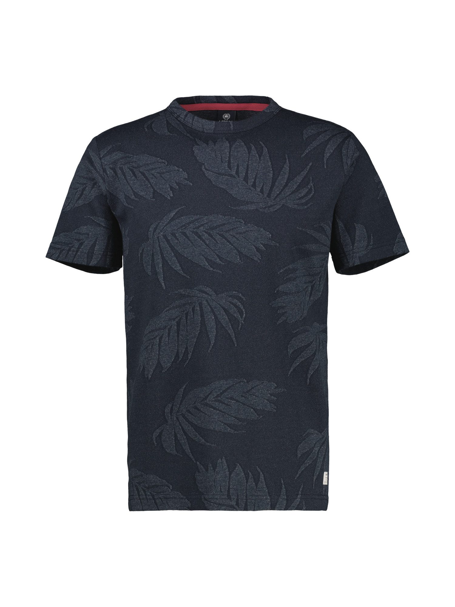 LERROS T-Shirt LERROS Jacquard T-Shirt in Übergrößen günstig online kaufen