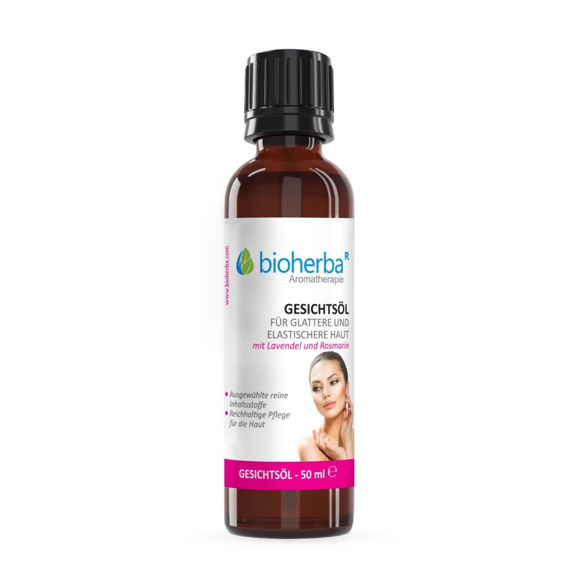 BIOHERBA R Pflege-Set Bioherba Gesichtsöl für Glattere und Elastischere Haut 50 ml, 1-tlg.