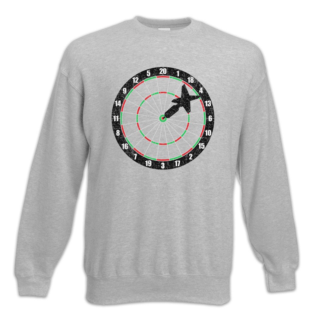Sweatshirt Darts Bullseye Sweatshirt Dart Player Game Sport Sports Coach Training