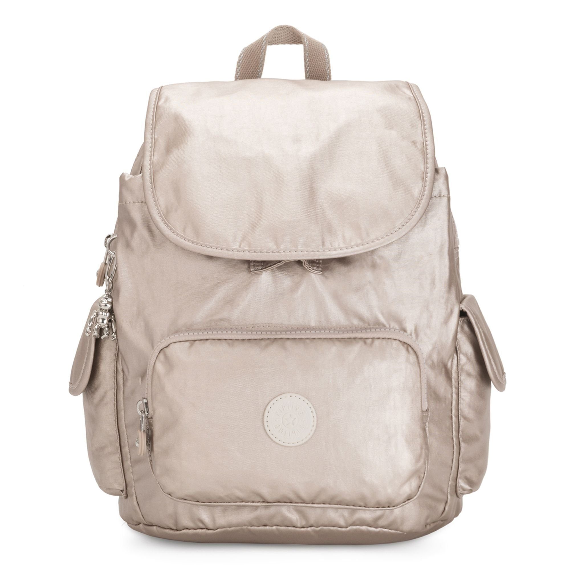 KIPLING Rucksack Basic Plus, Polyamid metallic glow