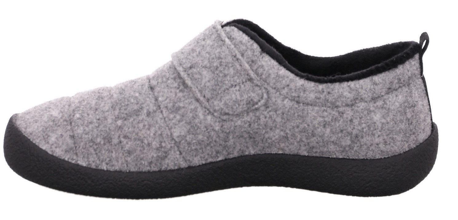 Rohde D.Olbia Hausschuh Homeslipper, Wohlfühlschuh mit Klettverschluss