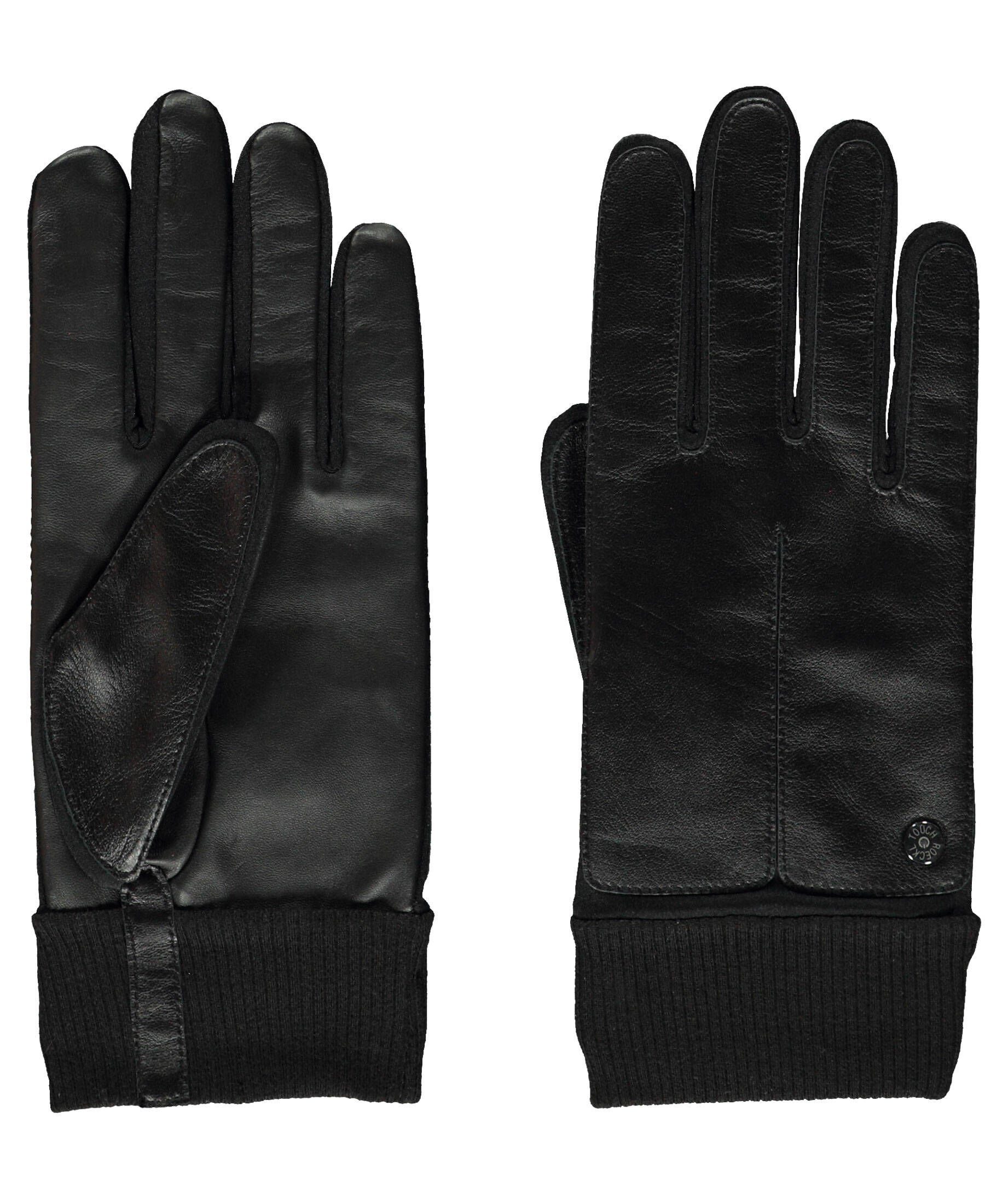 Handschuhe TOUCH (15) schwarz Strickhandschuhe KOPENHAGEN Herren SPORTS Roeckl