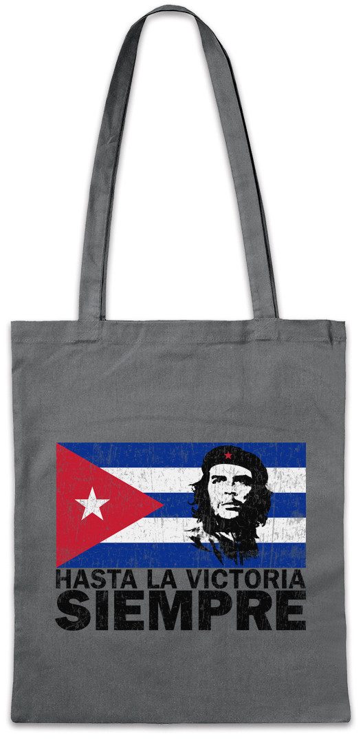 Beuteltasche Hasta La Victoria Siempre II Stofftasche Che Guevara Castro Cuba