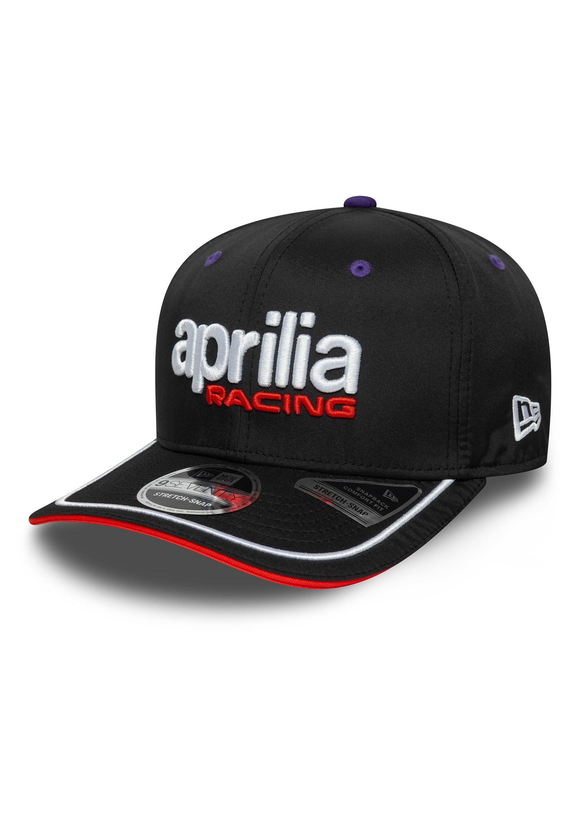 Snapback Cap Aprilia Racing New Era Team 9Seventy Stretch-Snap Cap Schwarz