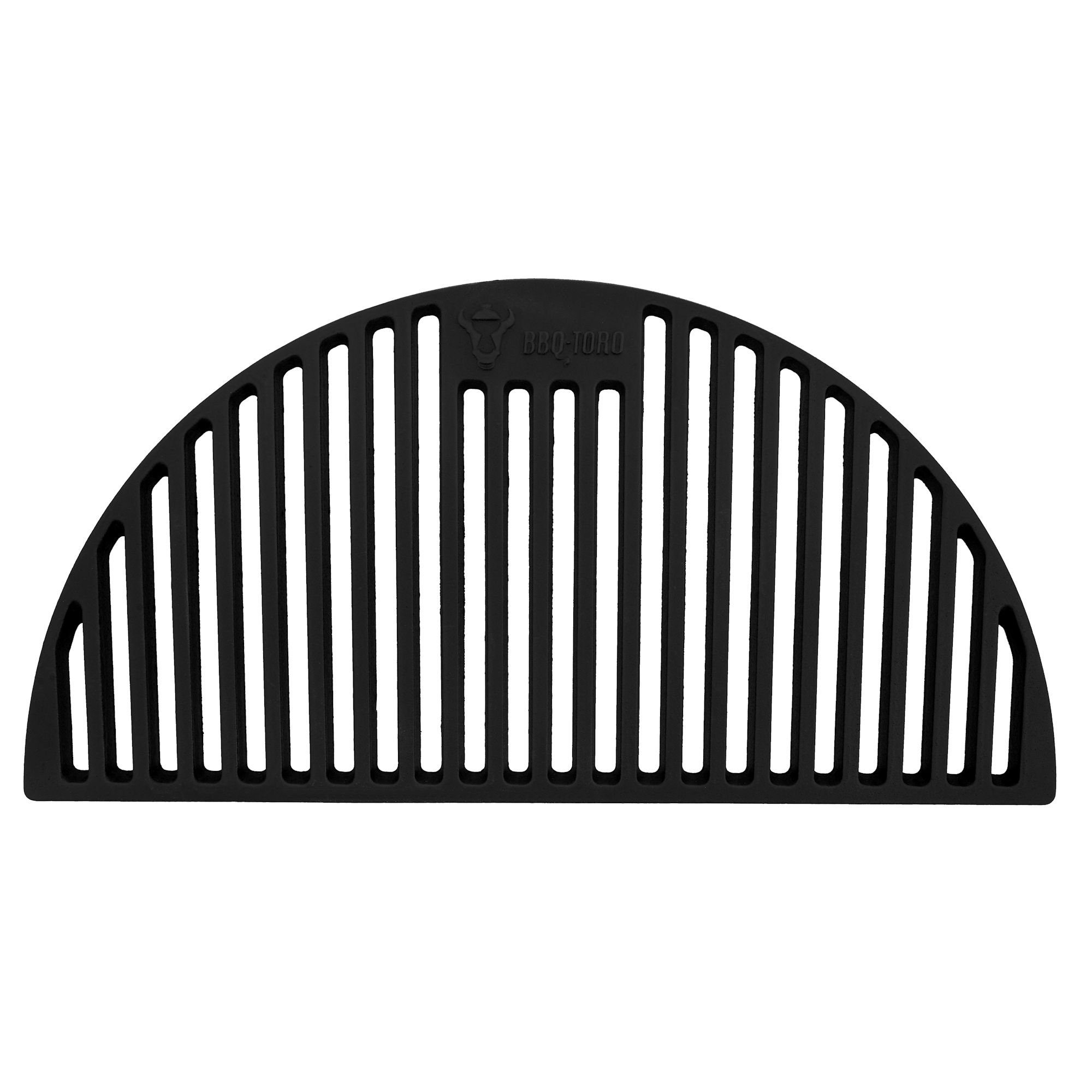BBQ-Toro Grillrost Gusseisen Grillrost für Kamado Keramikgrill (52 cm), 47 x 23,5cm