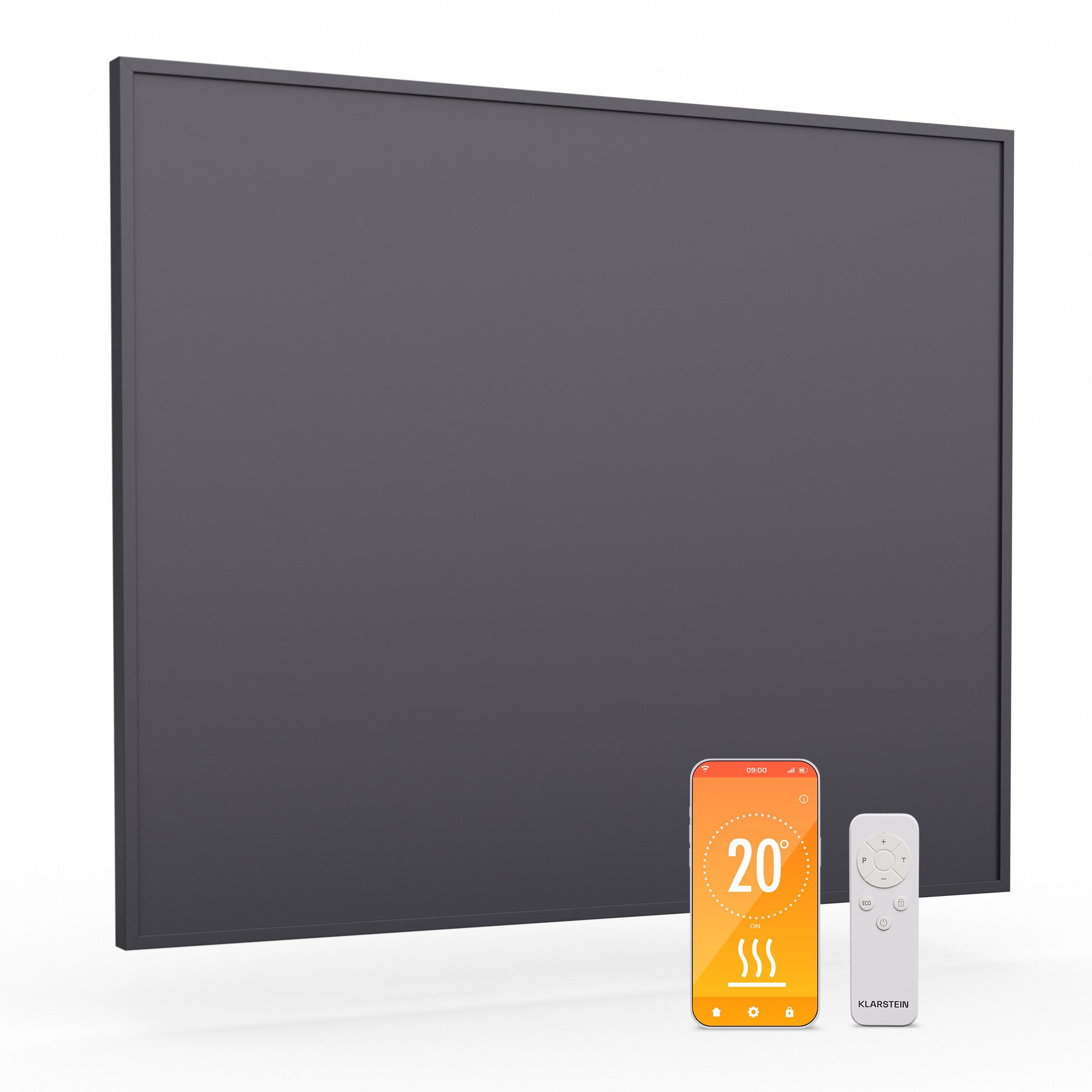 Klarstein Радиаторы Wonderwall Smart 360, elektrische Радиаторы LED Wifi