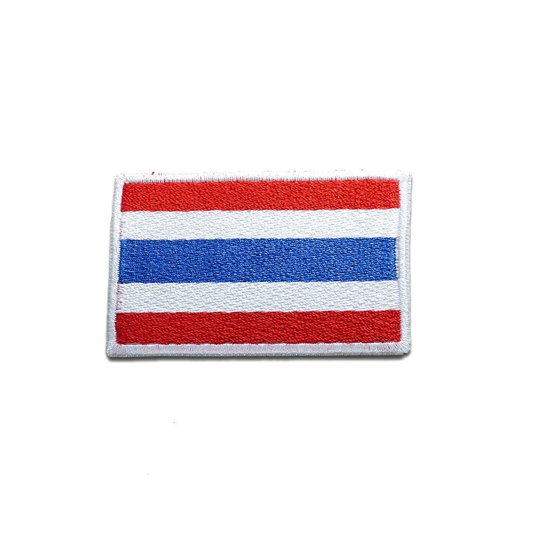 Catch the Patch Aufnäher Bügelbild, Aufbügler, Applikationen, Patches, Flicken, zum aufbügeln, Polyester, Thailand Flagge Fahne - Größe: 7 x 5 cm