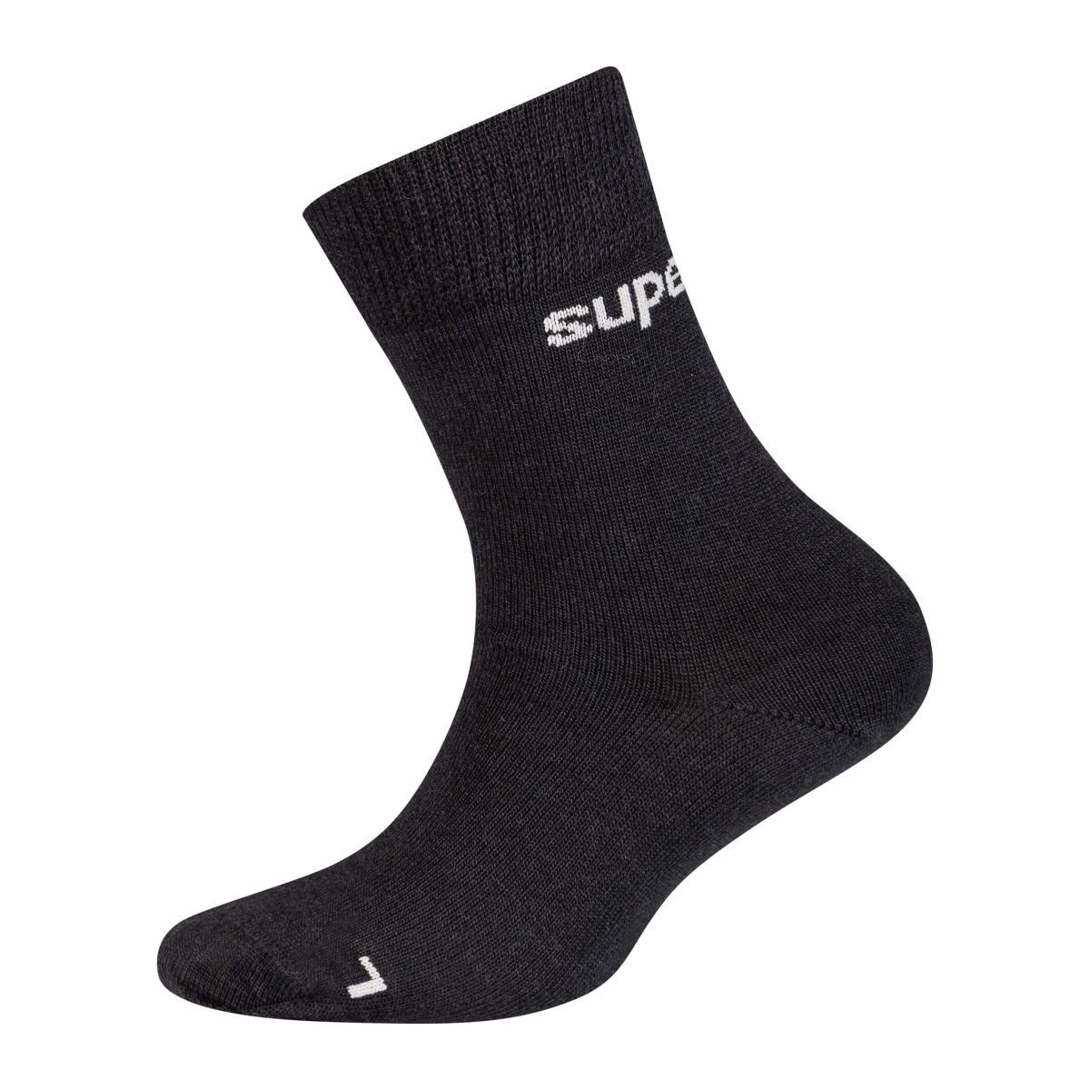SUPER.NATURAL Wandersocken Kids ALL DAY Socks 2-PACK Hochwertige Merino-Kindersocken im Doppelpack, die Wärme, Komfort und